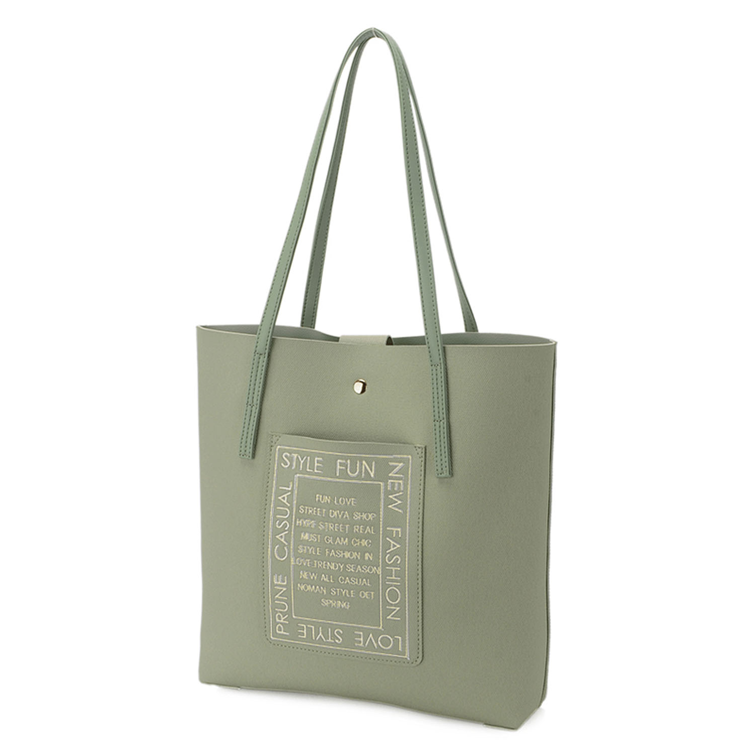 刺繍ポケットトートバッグ - 画像5