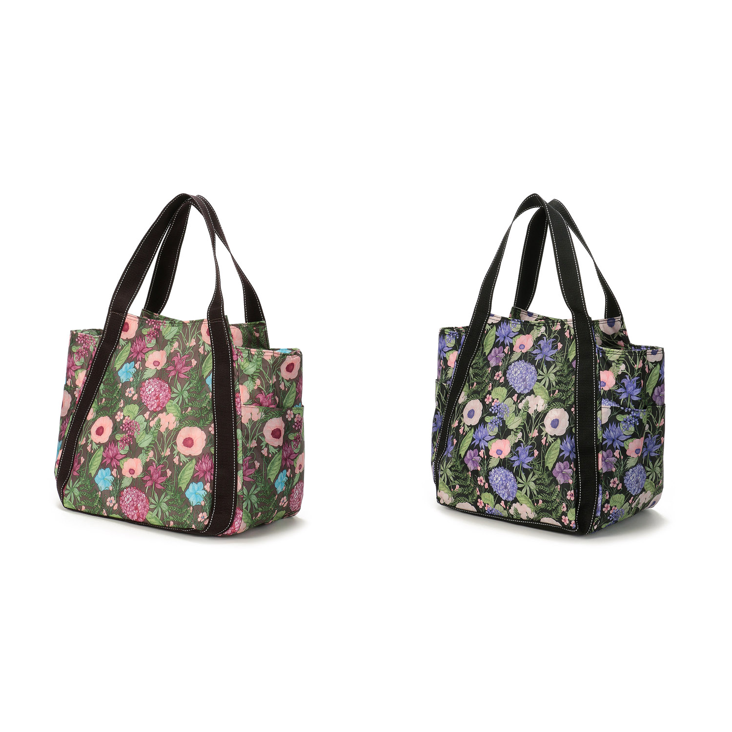 【エトワール先行販売】保冷ボタニカル柄バッグ バル－ン大 - 画像3