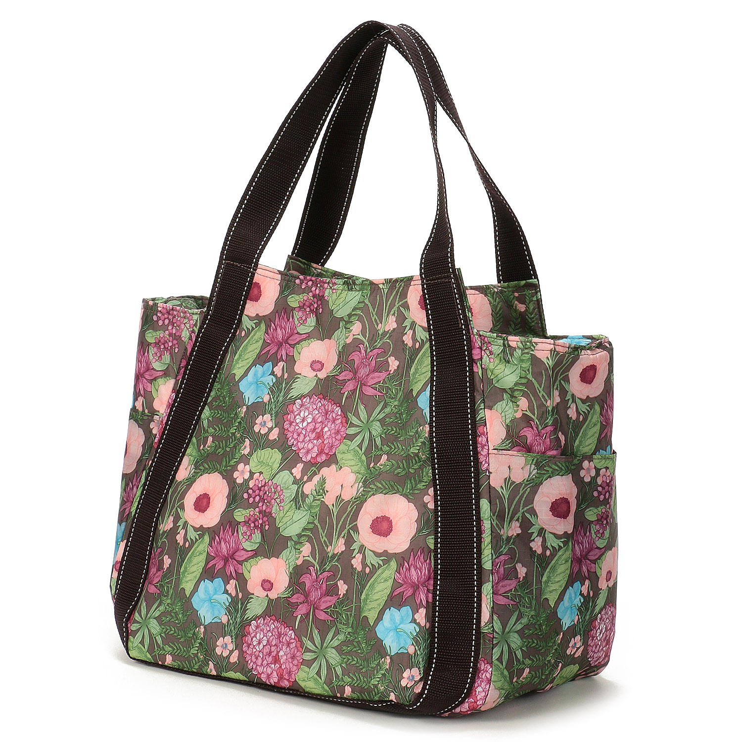 【エトワール先行販売】保冷ボタニカル柄バッグ バル－ン大 - 画像4