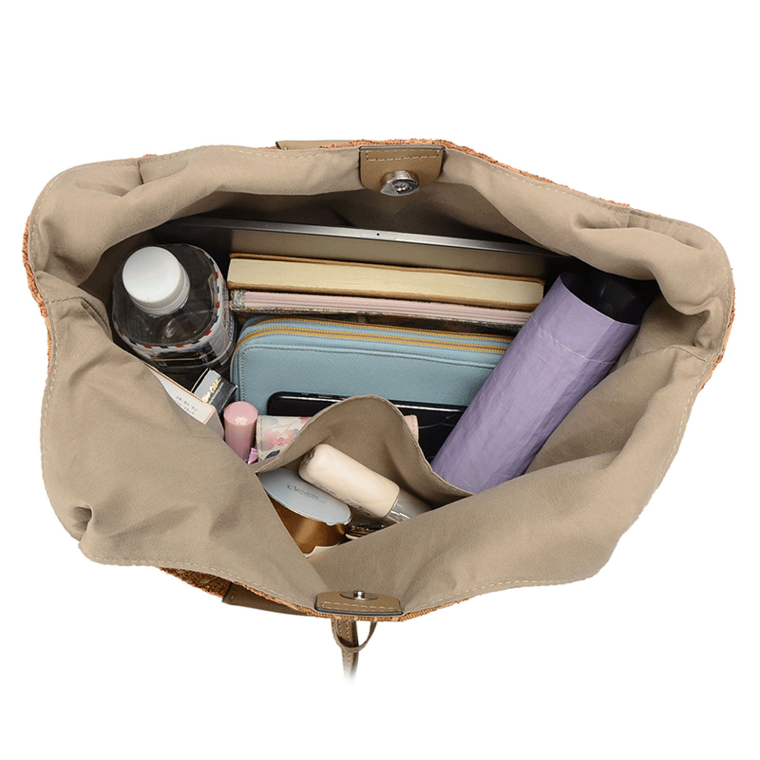 ペイズリー柄くり手バッグ - 画像6