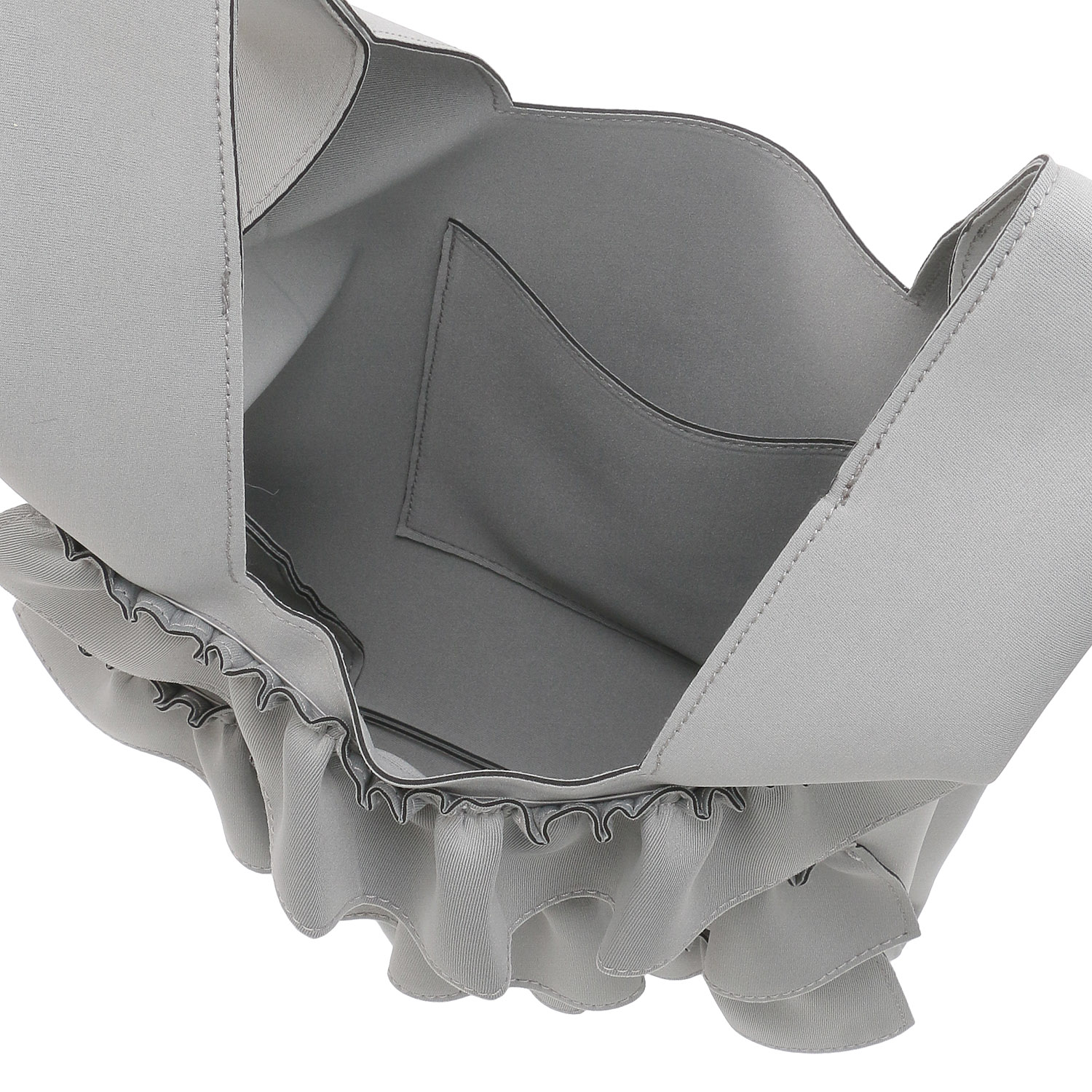 【エトワールオリジナル】ネオプレンフリルくり手バッグ - 画像3