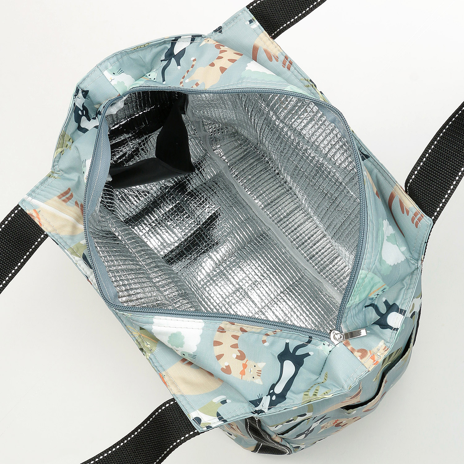 【エトワール別注柄】保冷色々猫柄 バルーン大 - 画像6