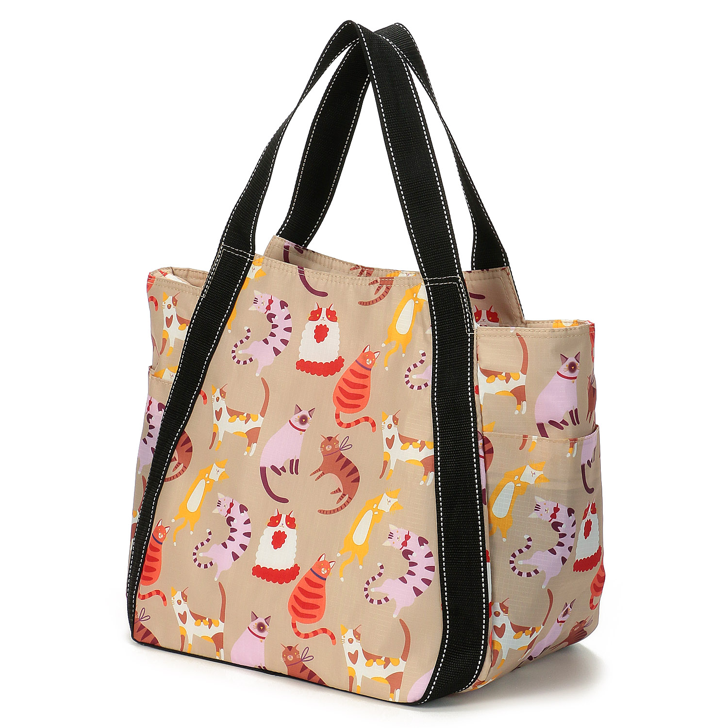 【エトワール別注柄】保冷色々猫柄 バルーン大 - 画像7