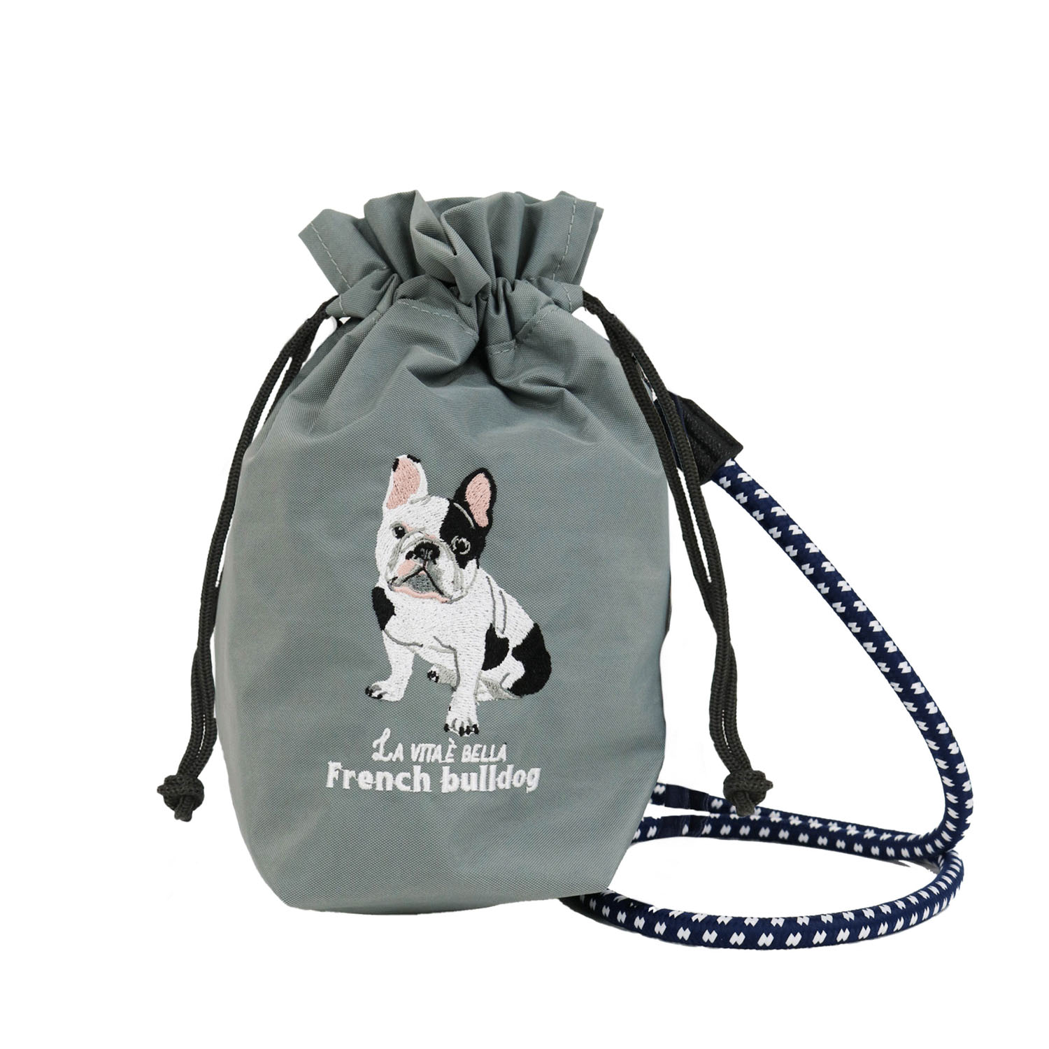 アニマル刺繍巾着ショルダーバッグ - 画像5