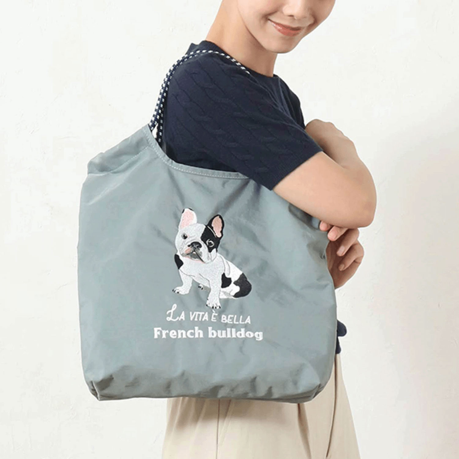 アニマル刺繍トートバッグ - 画像2