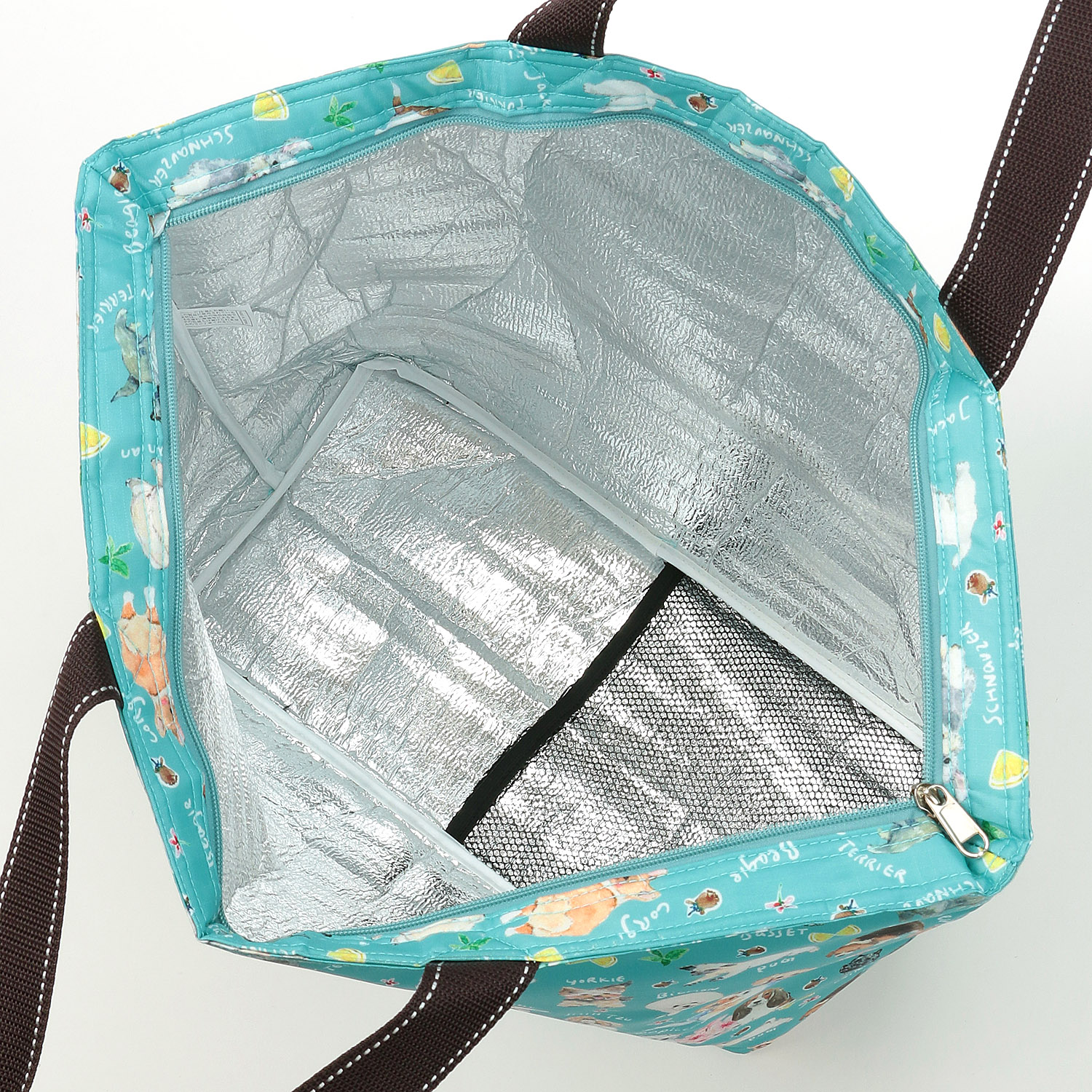 【エトワール別注柄】 保冷色々犬柄ビッグトートバッグ - 画像7