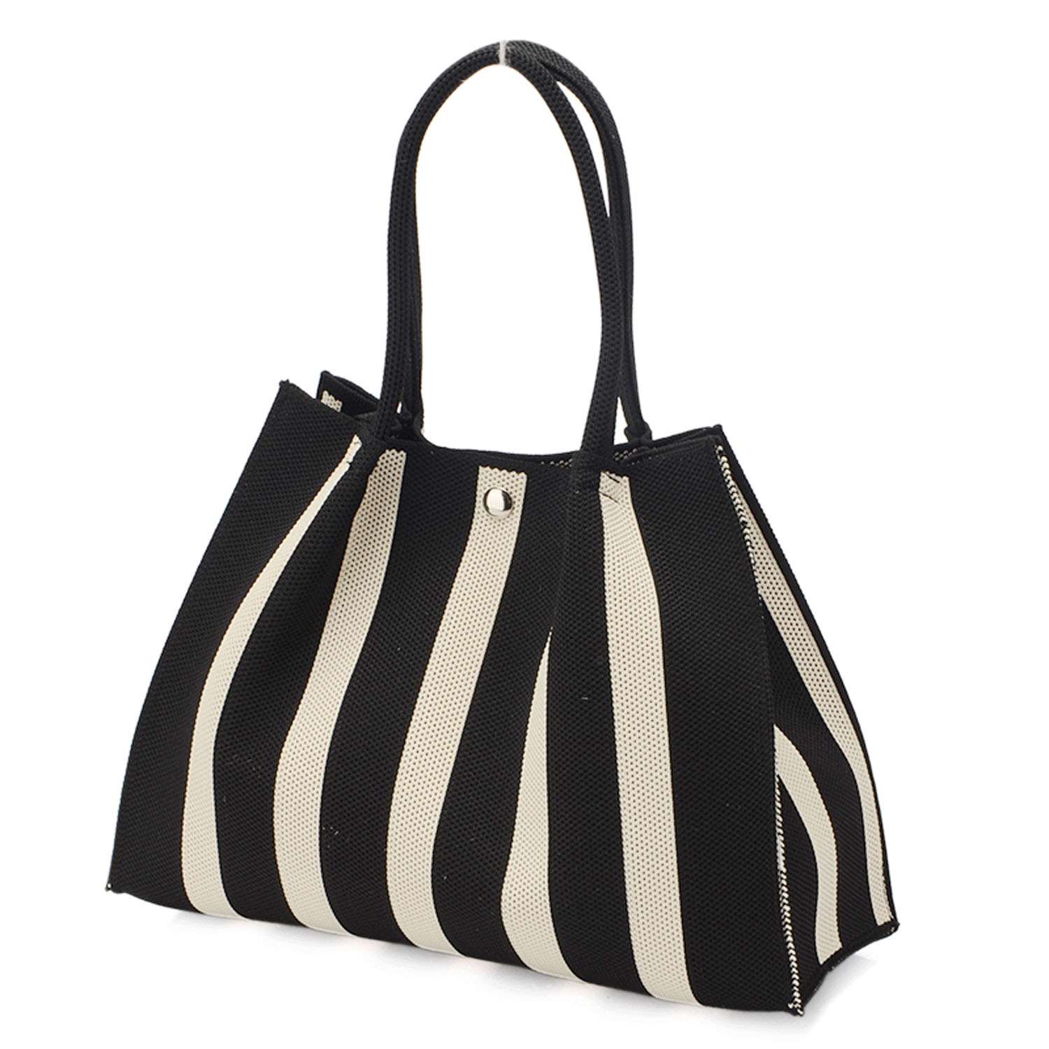 柄ものニット2WAYバッグ - 画像2