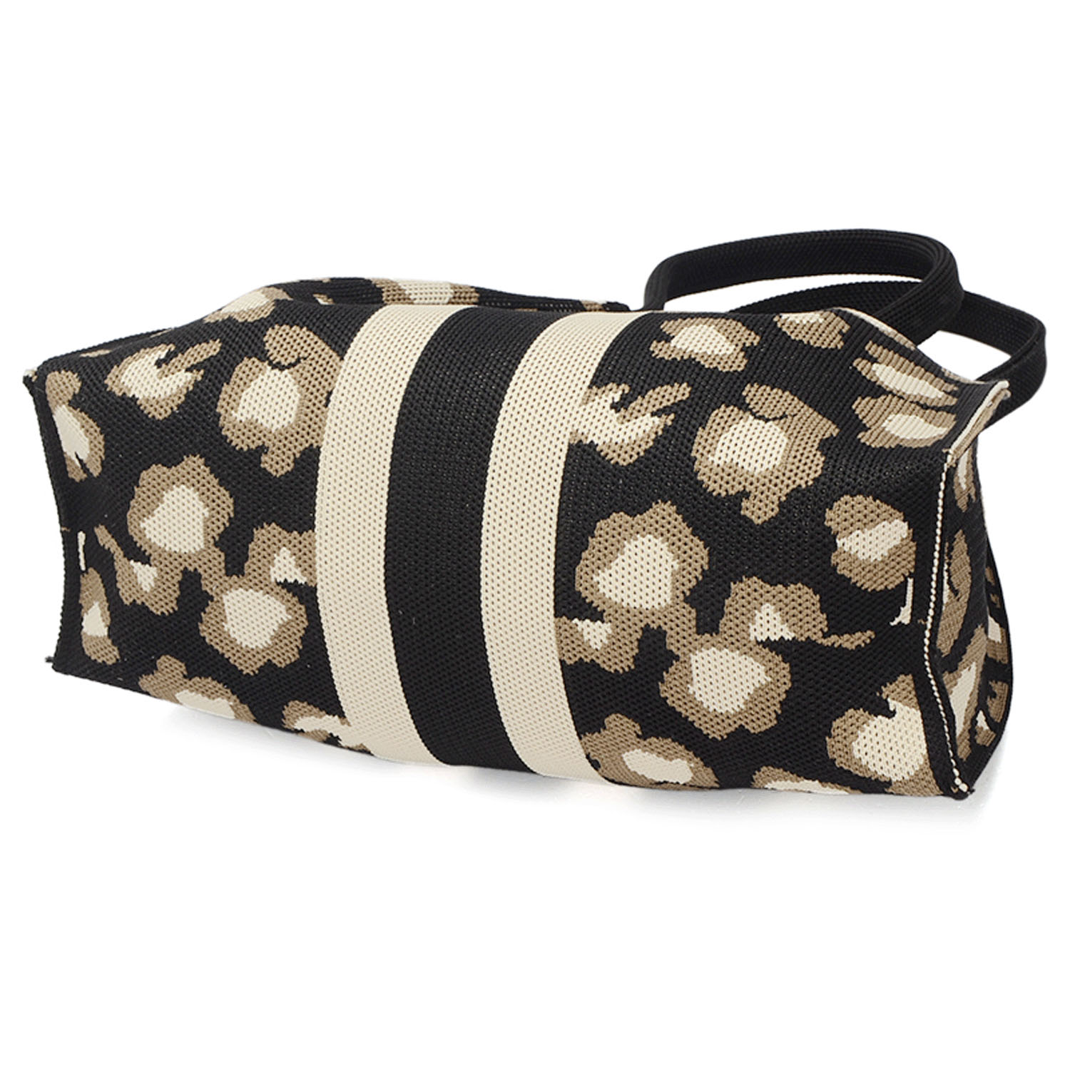 柄ものニット2WAYバッグ - 画像6