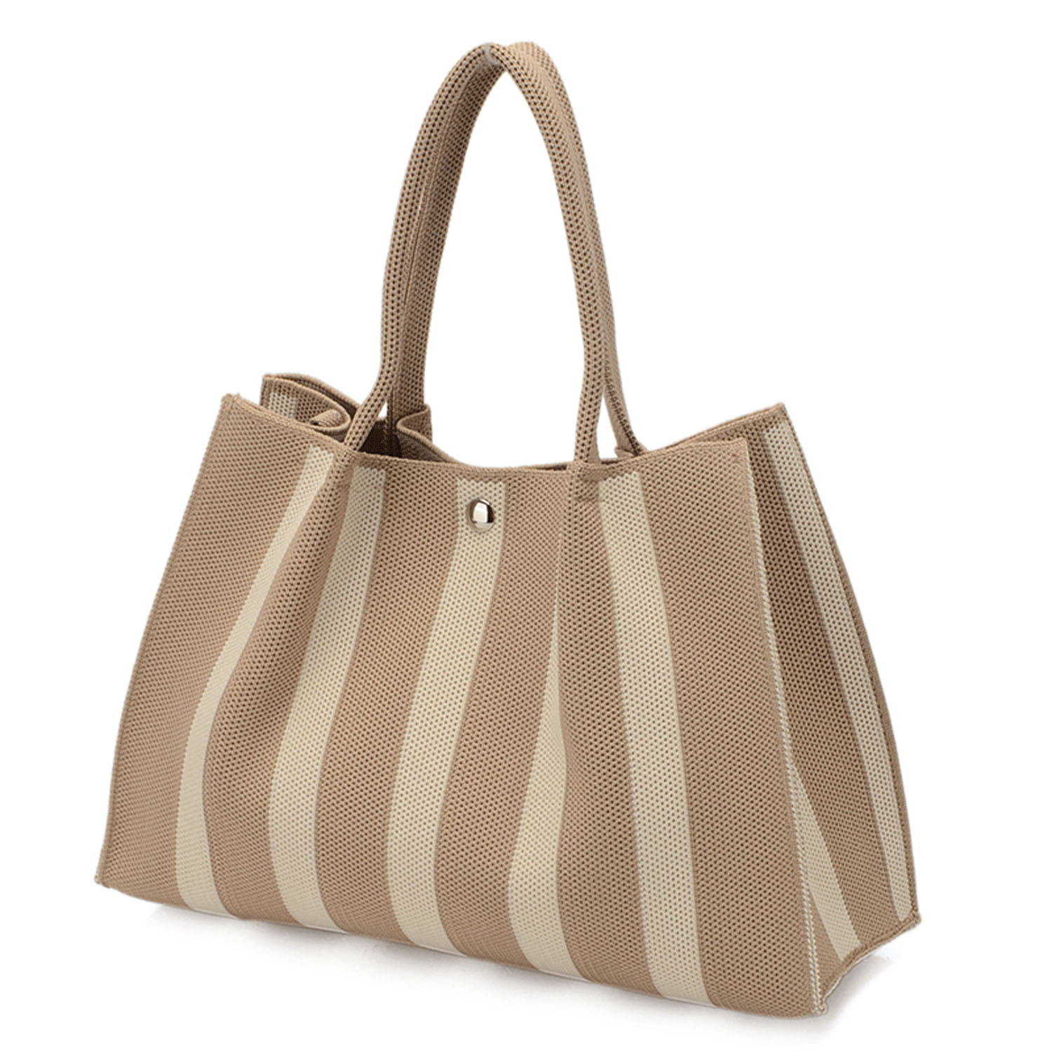 柄ものニット2WAYバッグ - 画像9