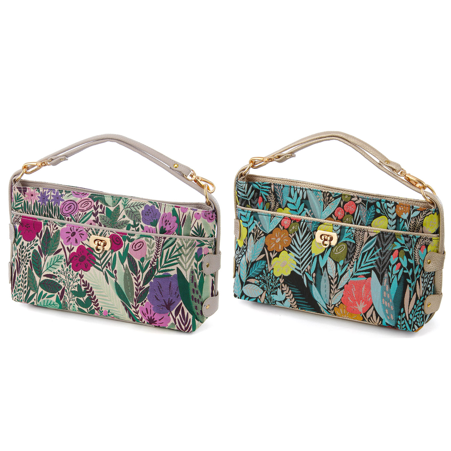 【リニューアル】himoシダイ 金具付きボタニカル柄 - 画像5