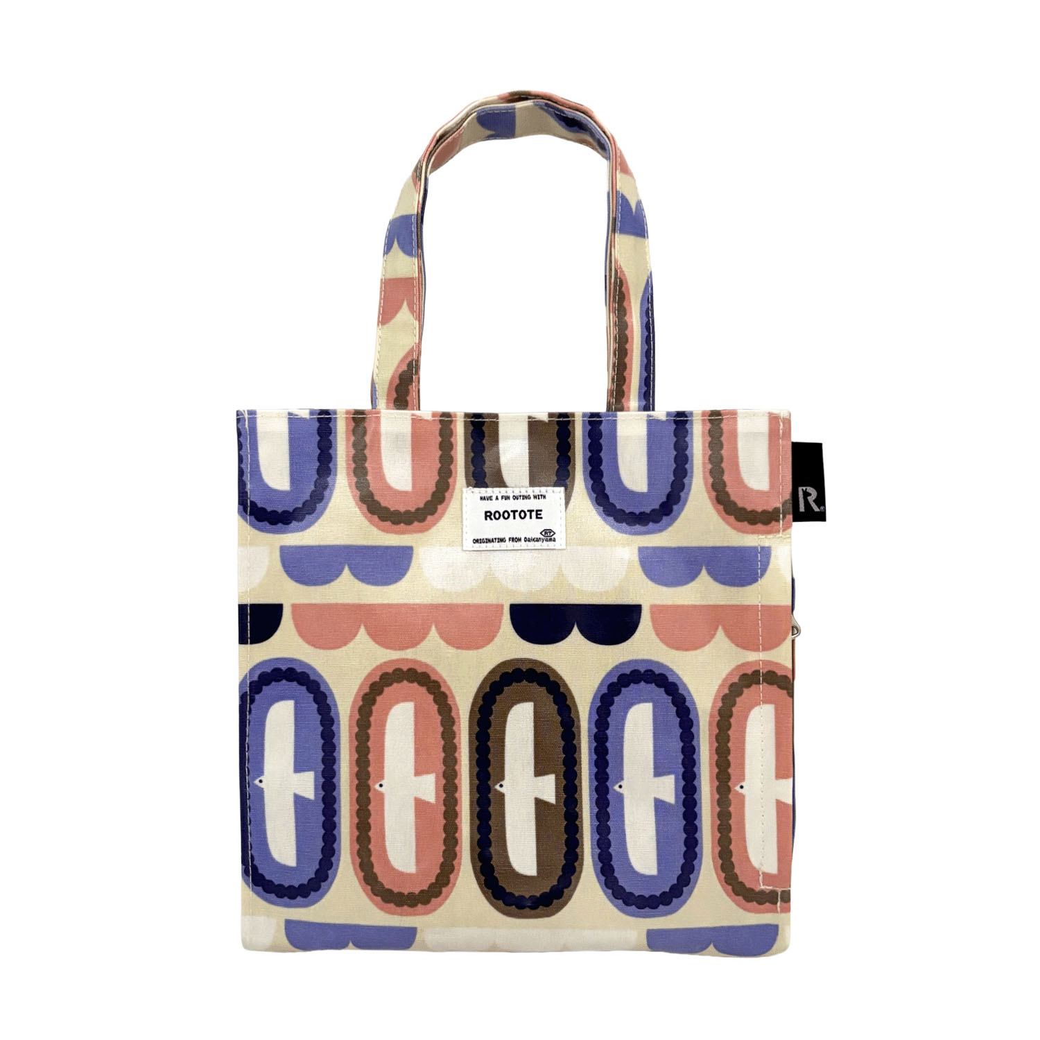 ルートート 柄ものラミネートスクエアバッグ - 画像2