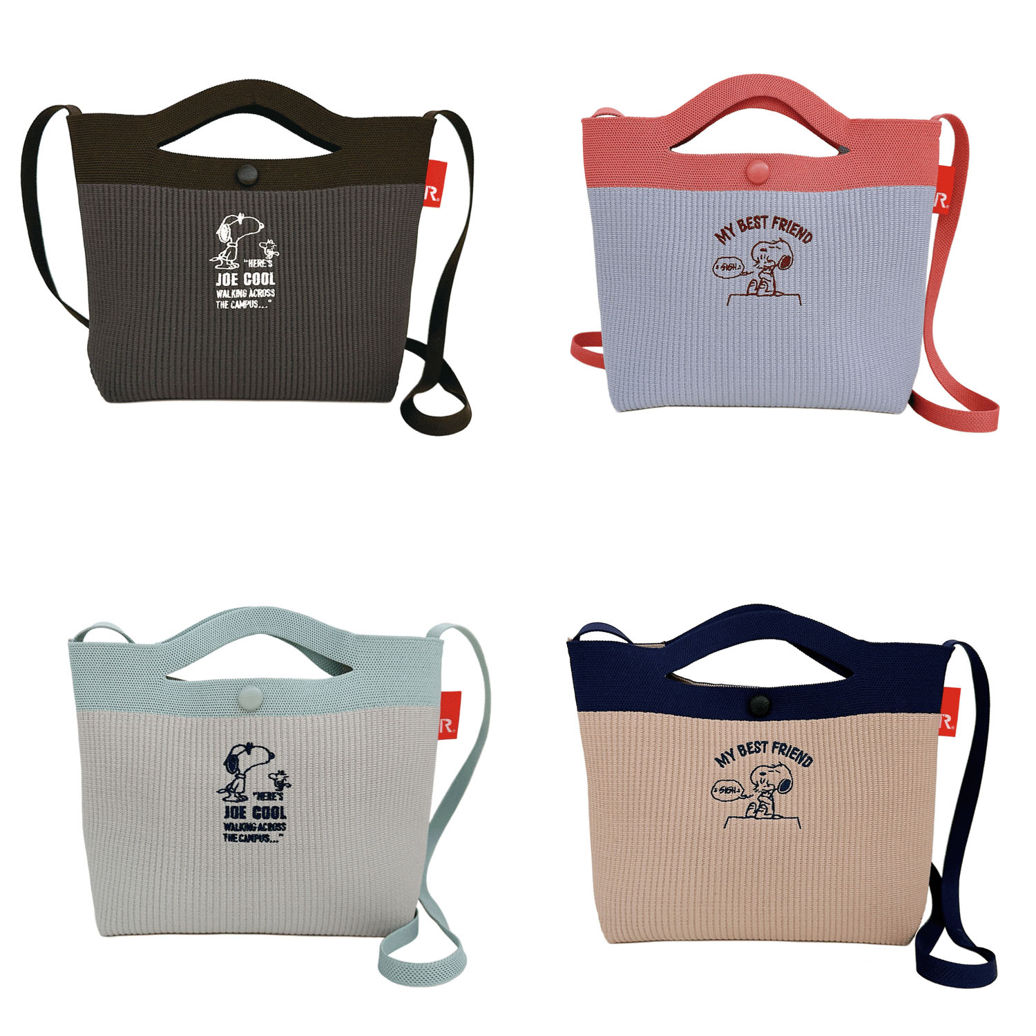 PEANUTS ルフル2WAYバッグ