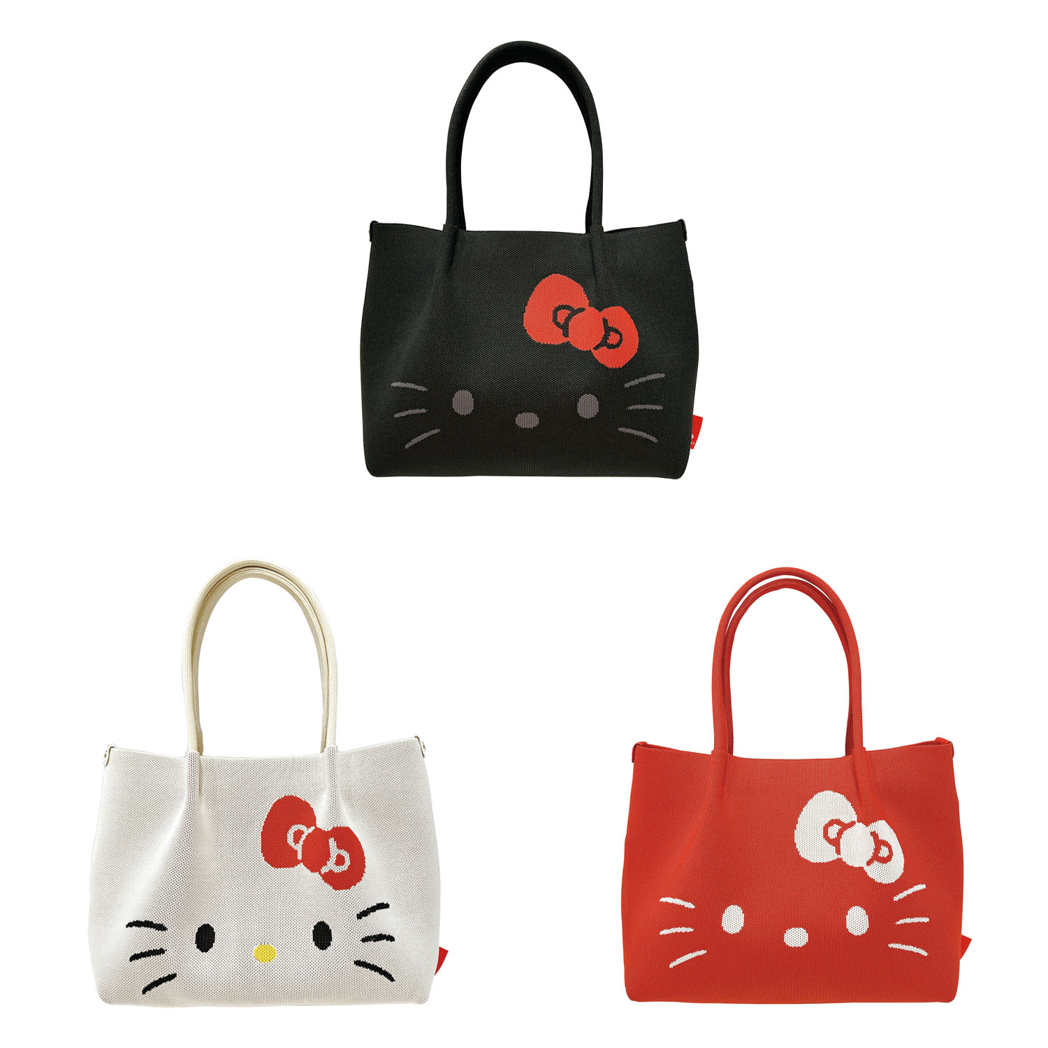 【アイボリーは完売終了】ハローキティ R－full デリトートバッグ