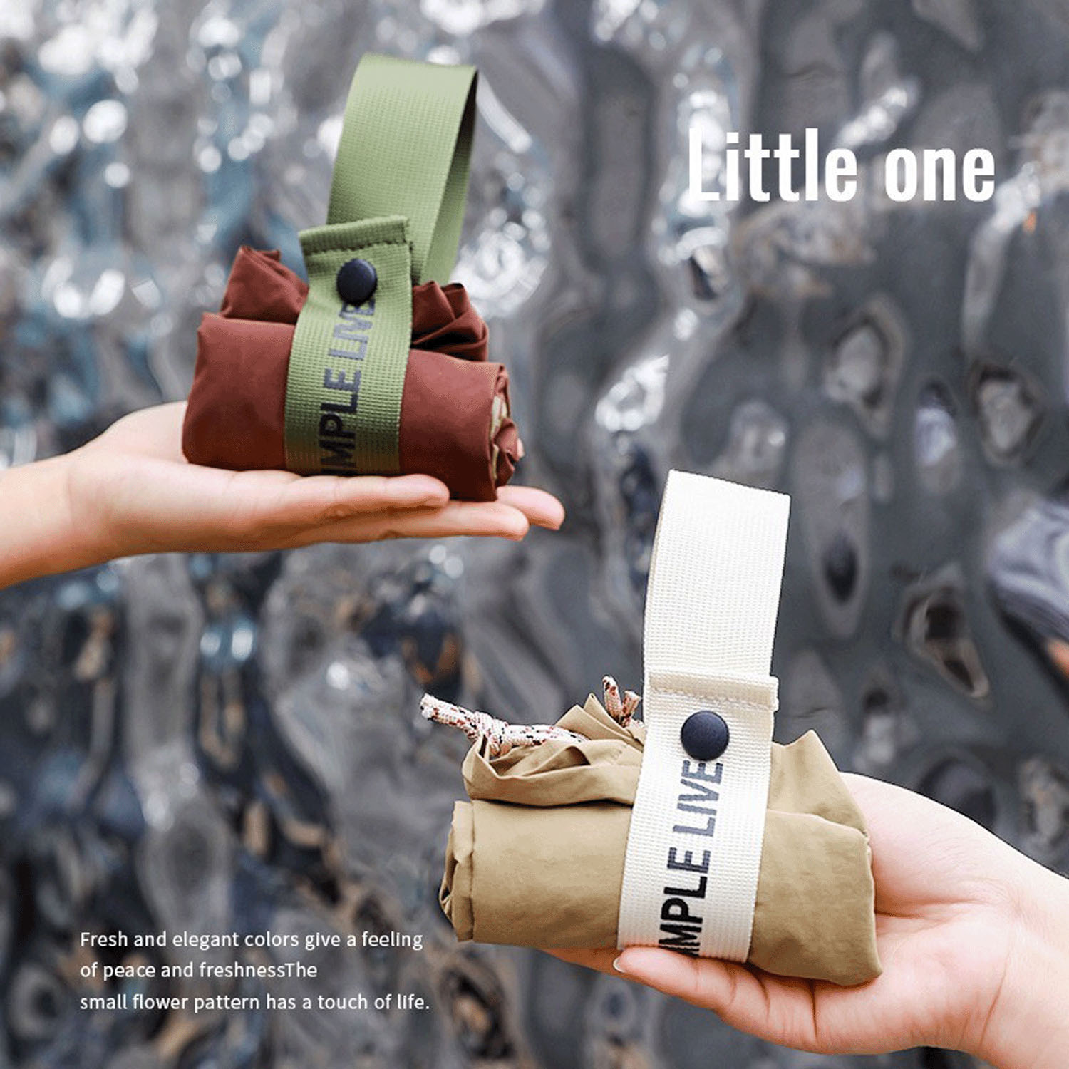 巾着ワンハンドルバッグ - 画像3