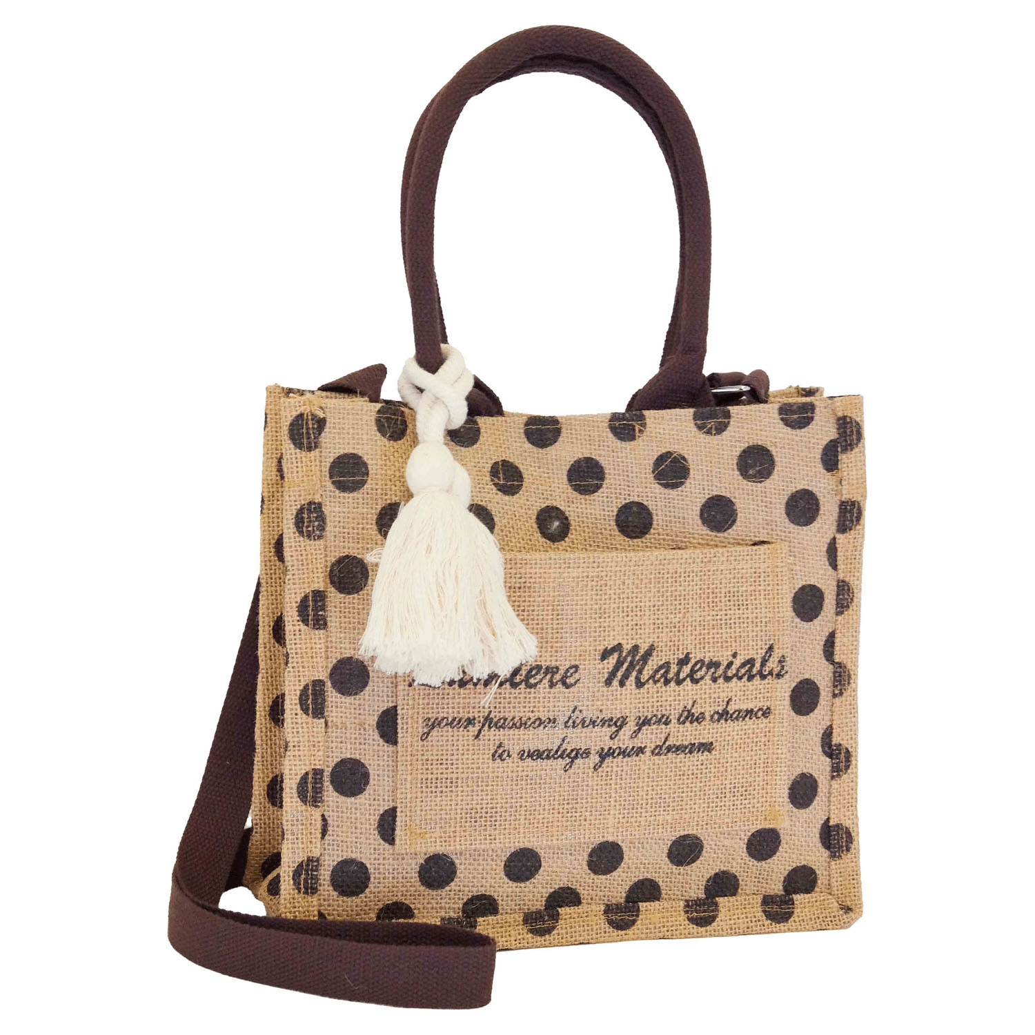 ジュート2WAYバッグ - 画像2