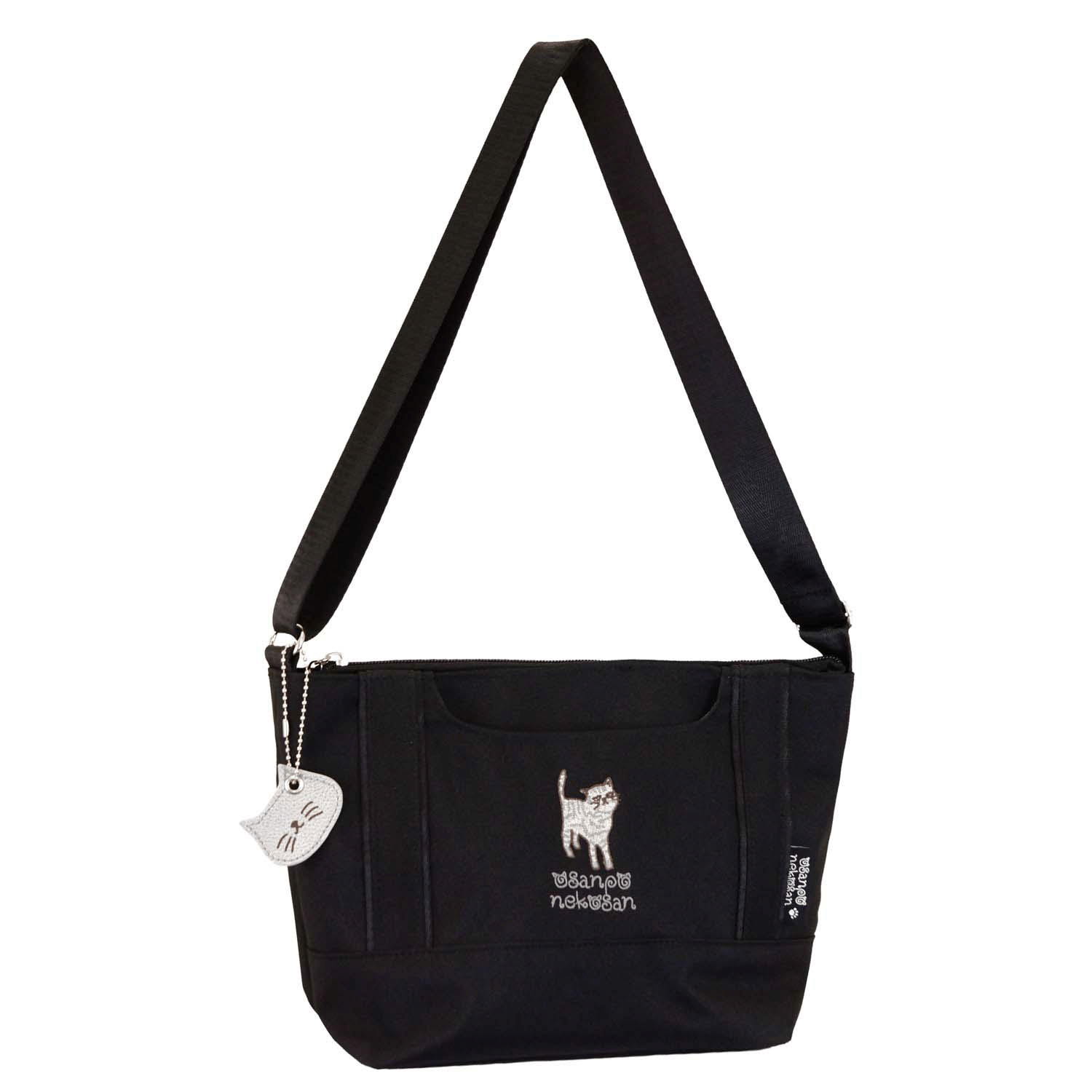 おさんぽねこさん エンブロイダリーショルダーバッグ - 画像5