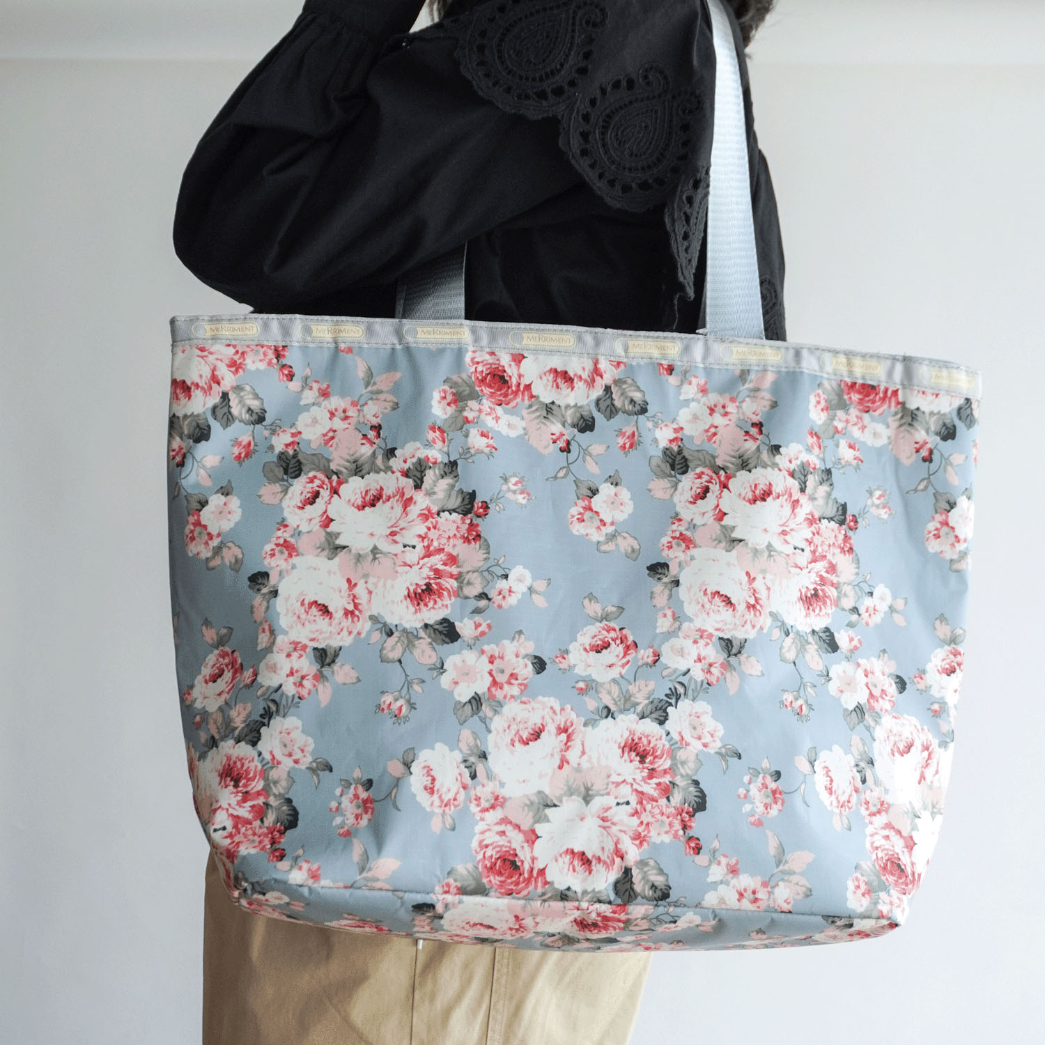 保冷柄物プリントトートバッグ - 画像2