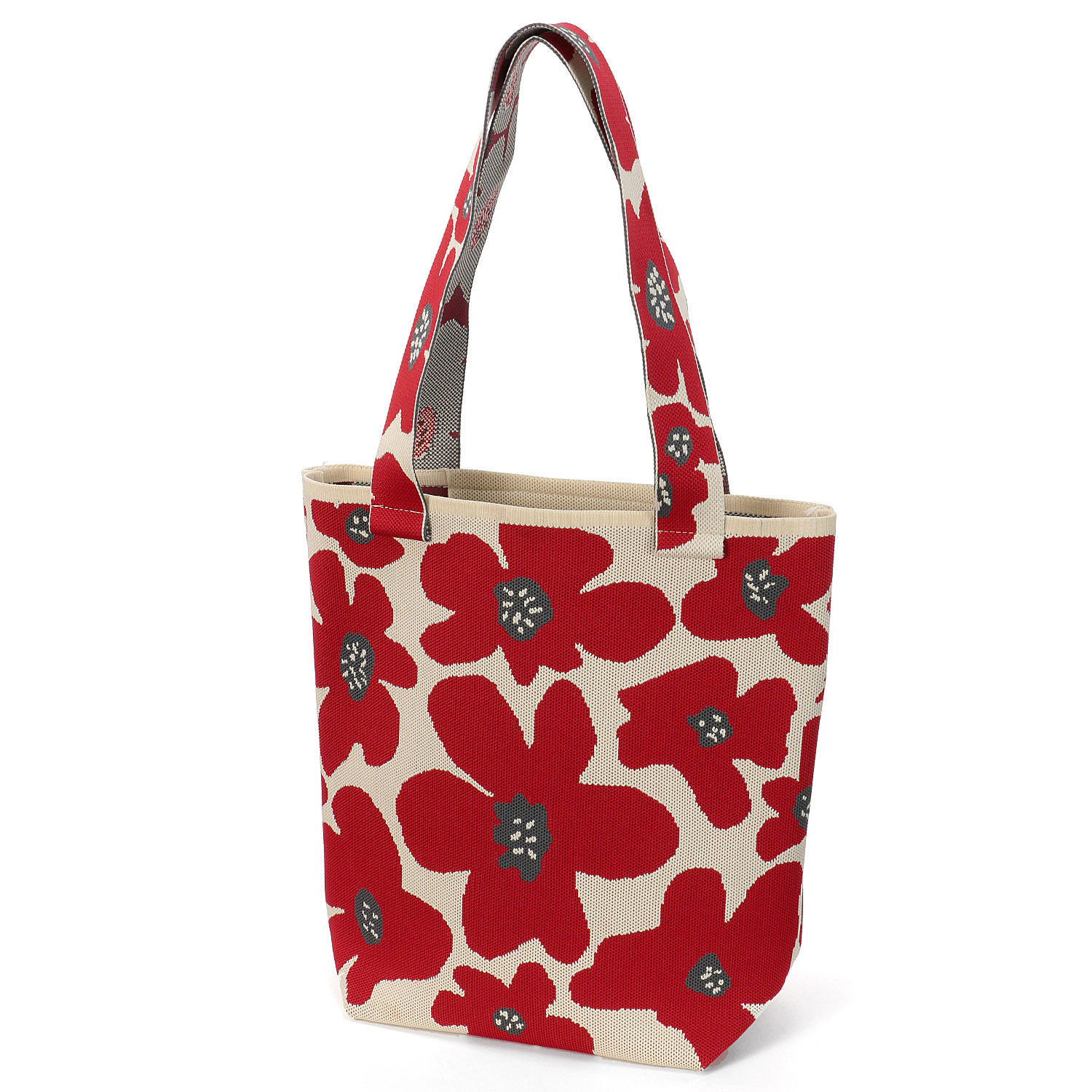 【エトワール別注柄】北欧花柄ニットトートバッグ - 画像3