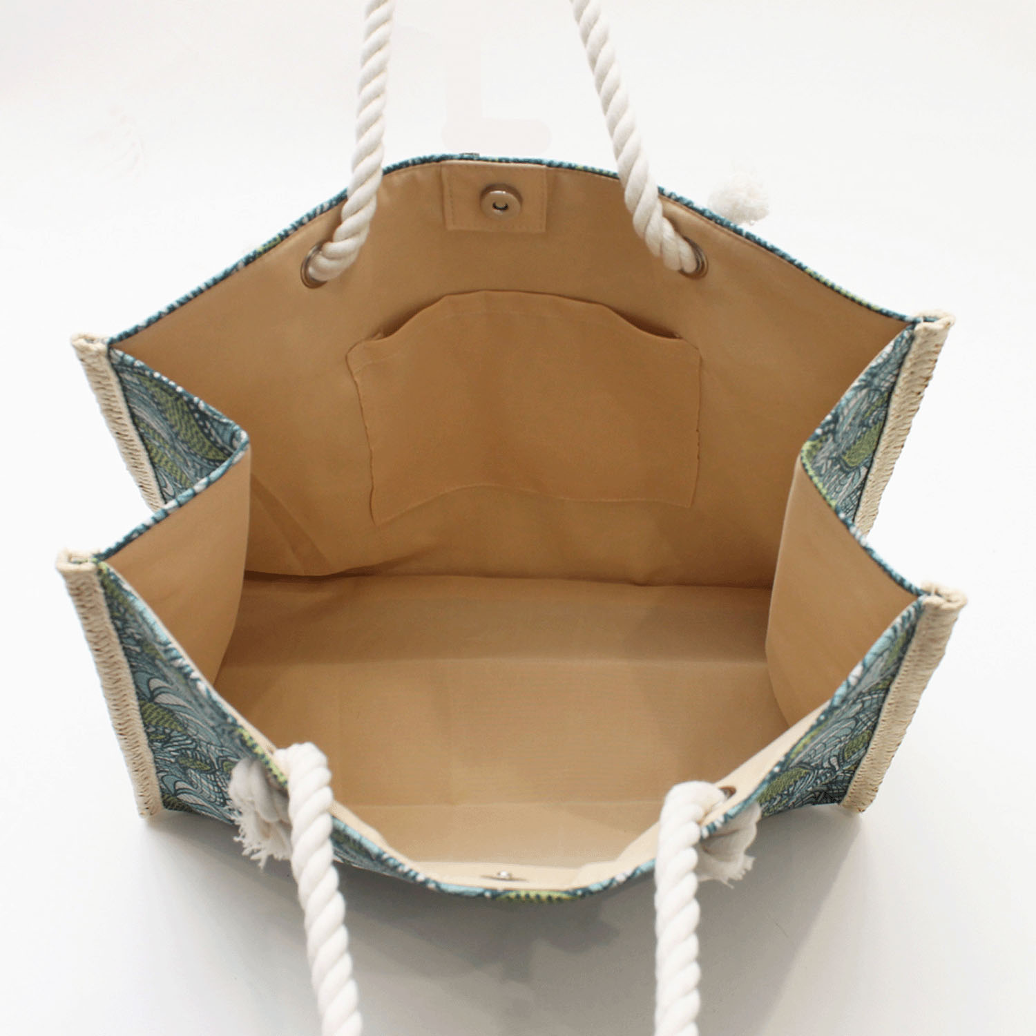 雑材ラタイデアプリントトートバッグ - 画像14