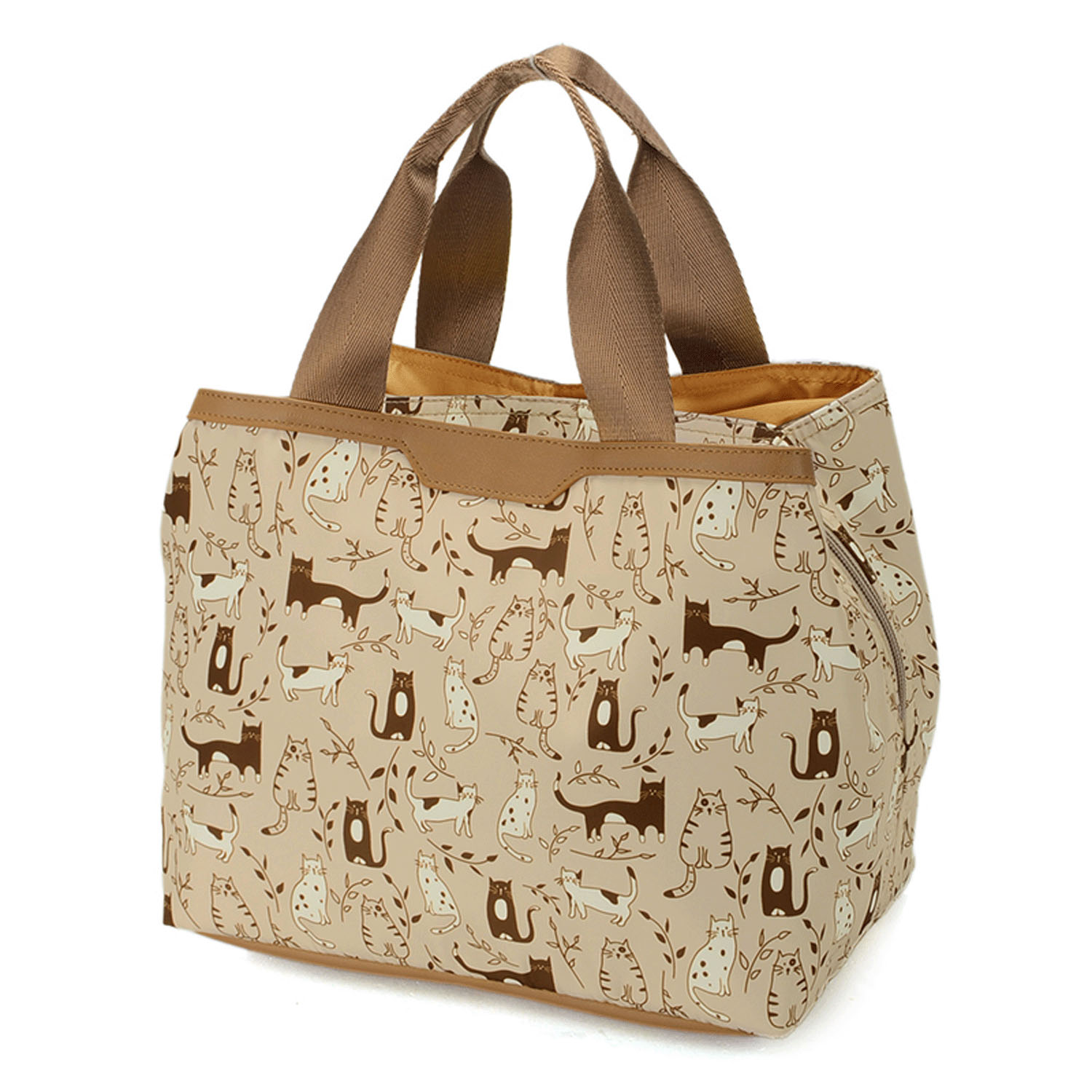 ネコいっぱい両あおりバッグ - 画像4