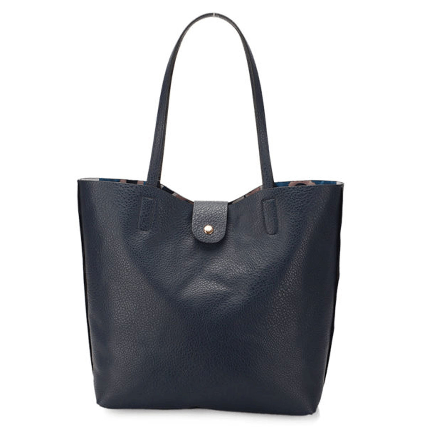 北欧花柄リバーシブルトートバッグ - 画像13