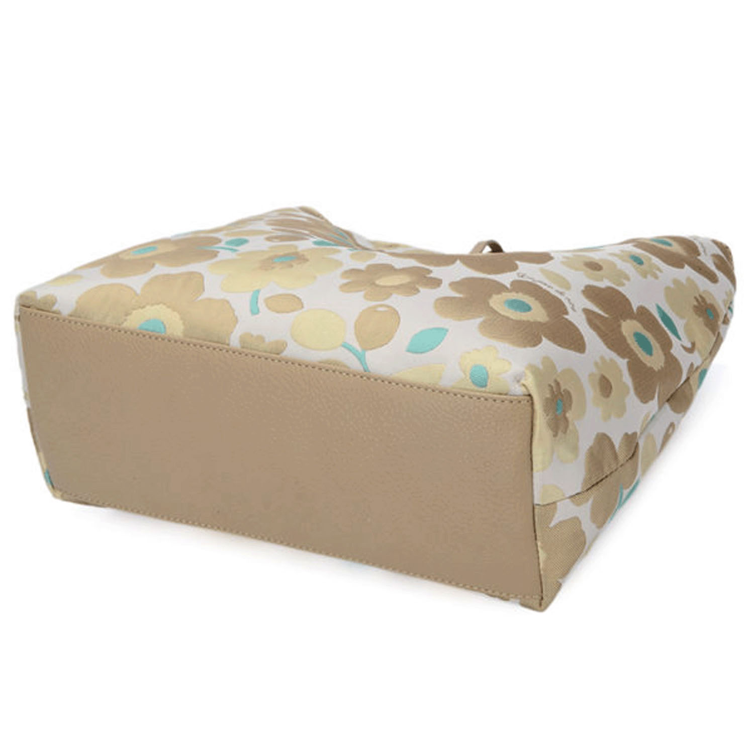 北欧花柄金具付トートバッグ - 画像6