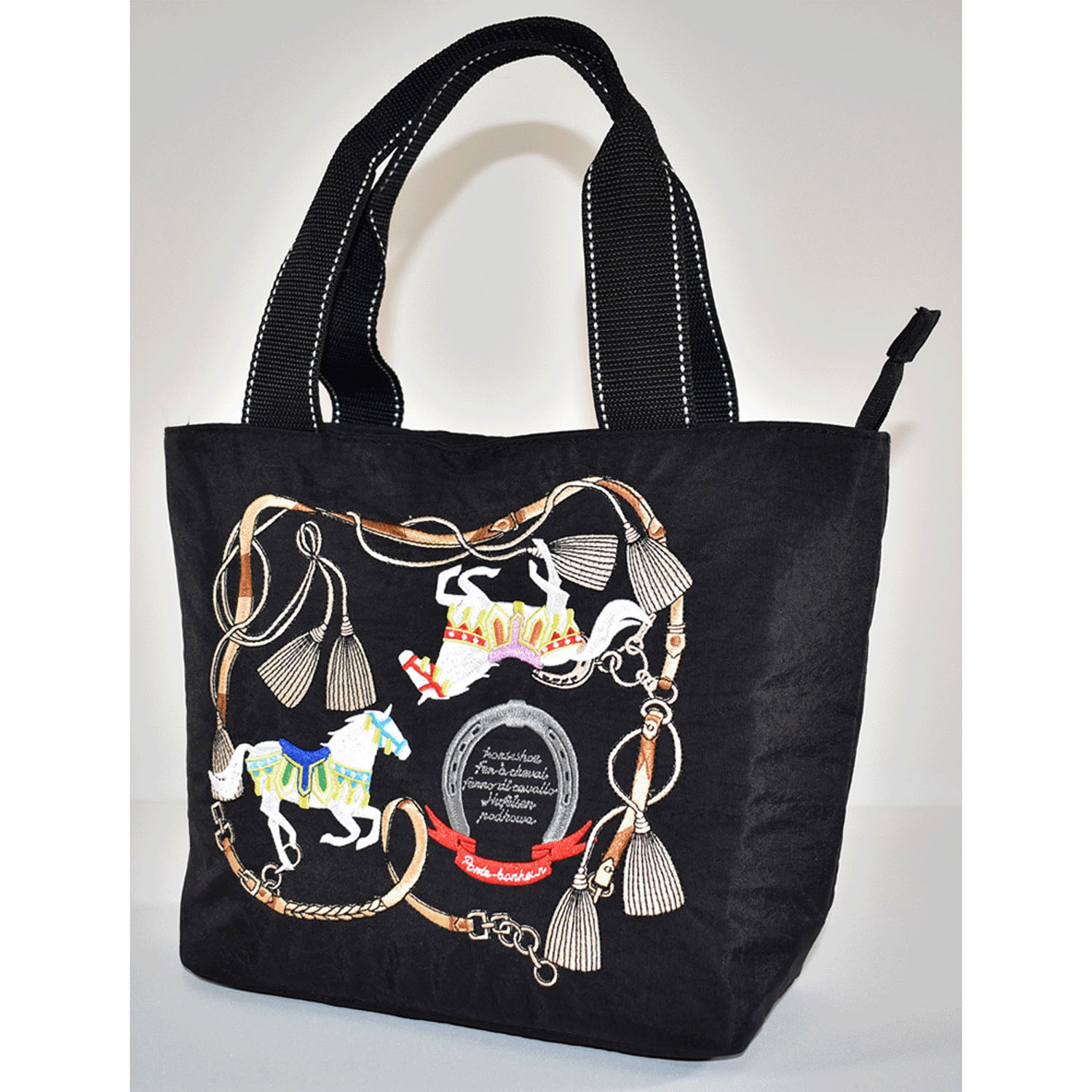 馬刺繍保冷船型バッグ - 画像4