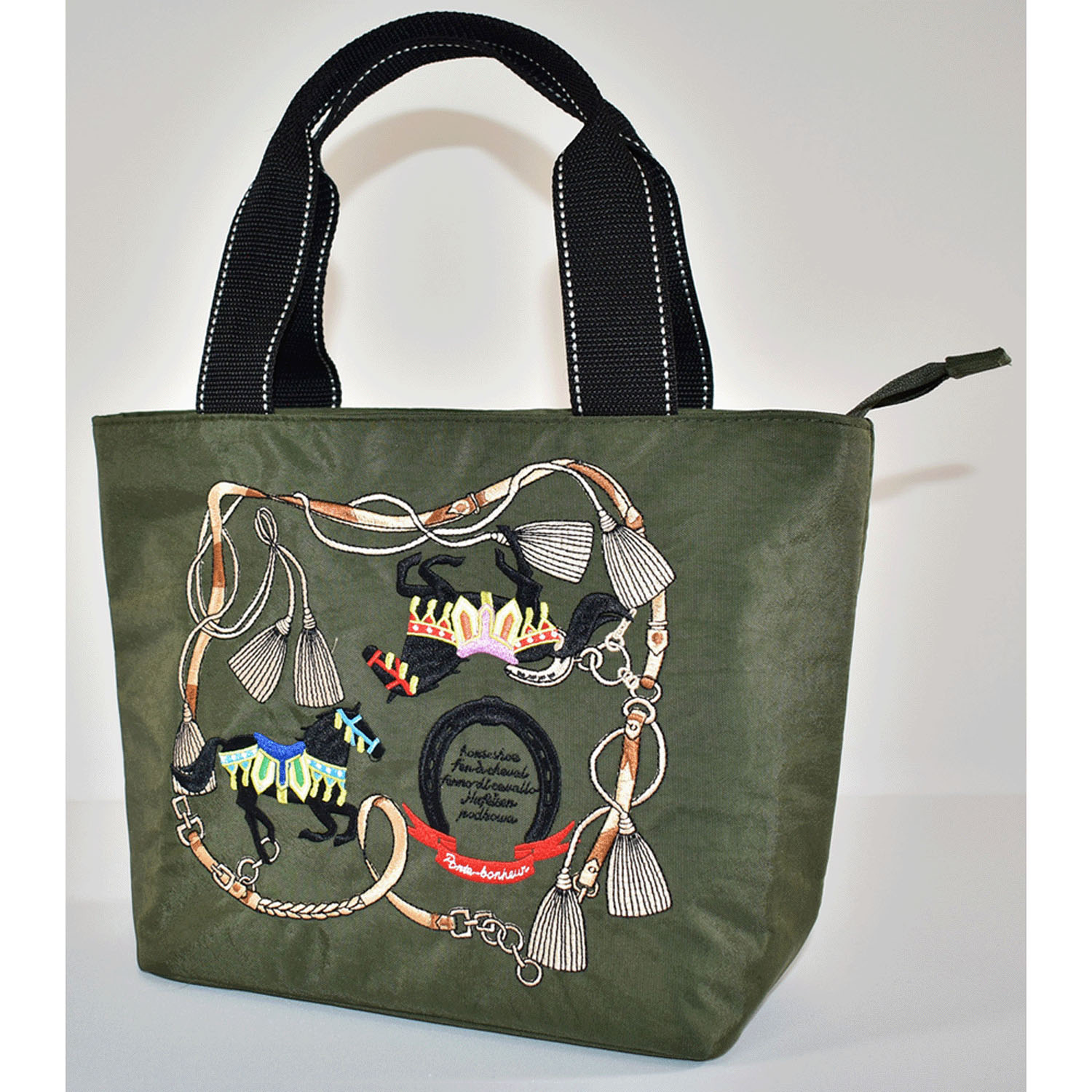 馬刺繍保冷船型バッグ - 画像6