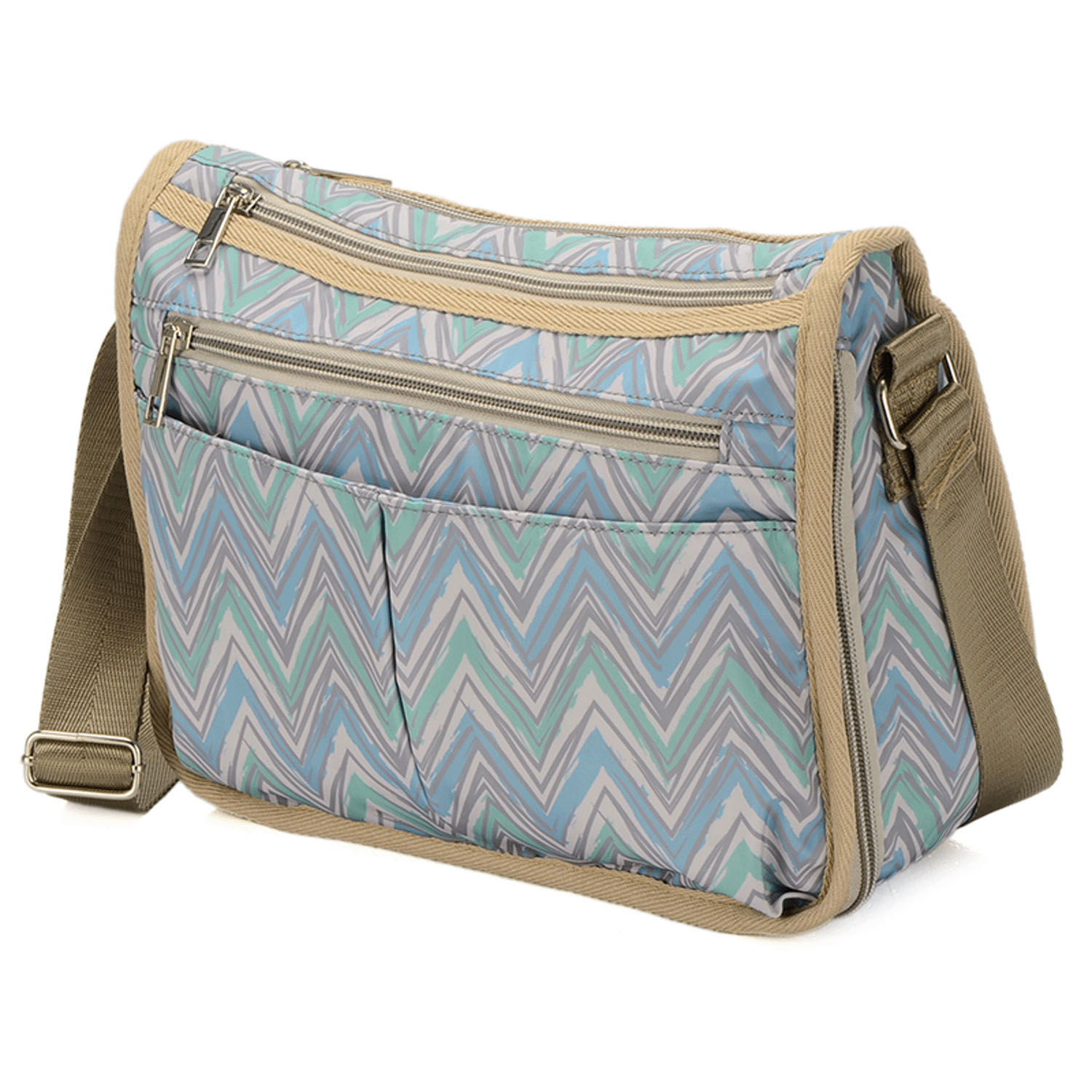 保冷トライバル柄ショルダーバッグ - 画像4