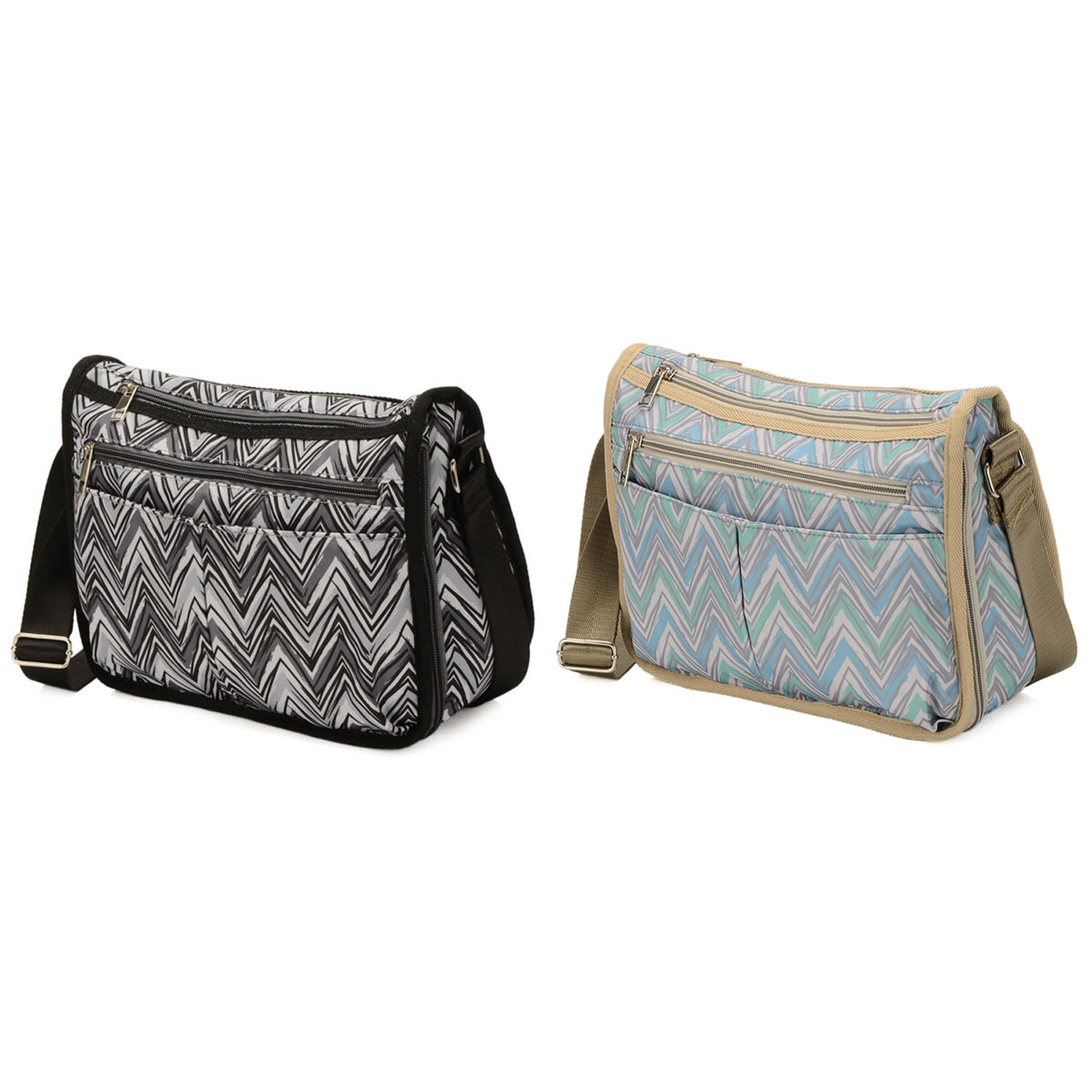 保冷トライバル柄ショルダーバッグ