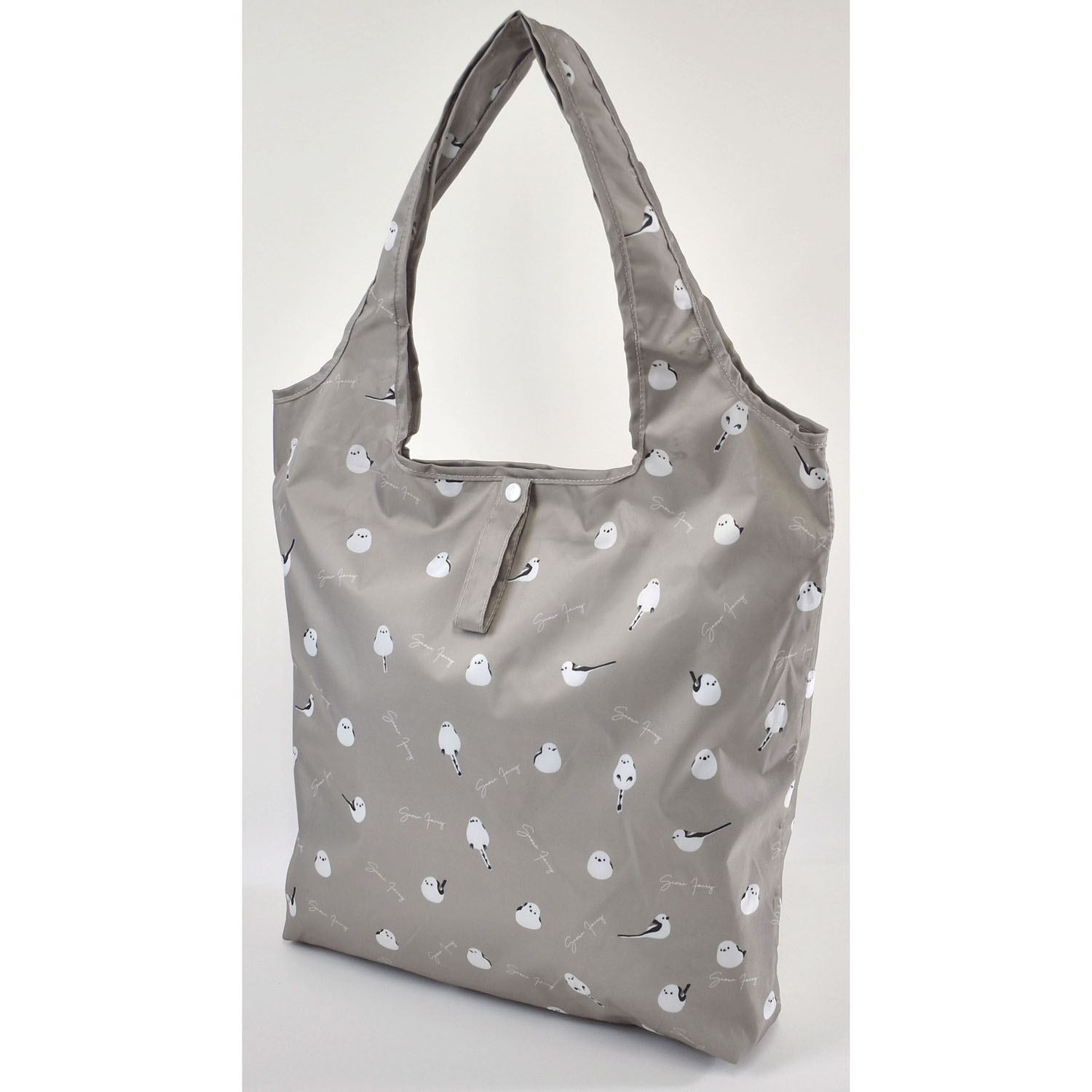 シマエナガ柄保冷コンパクトバッグ - 画像3