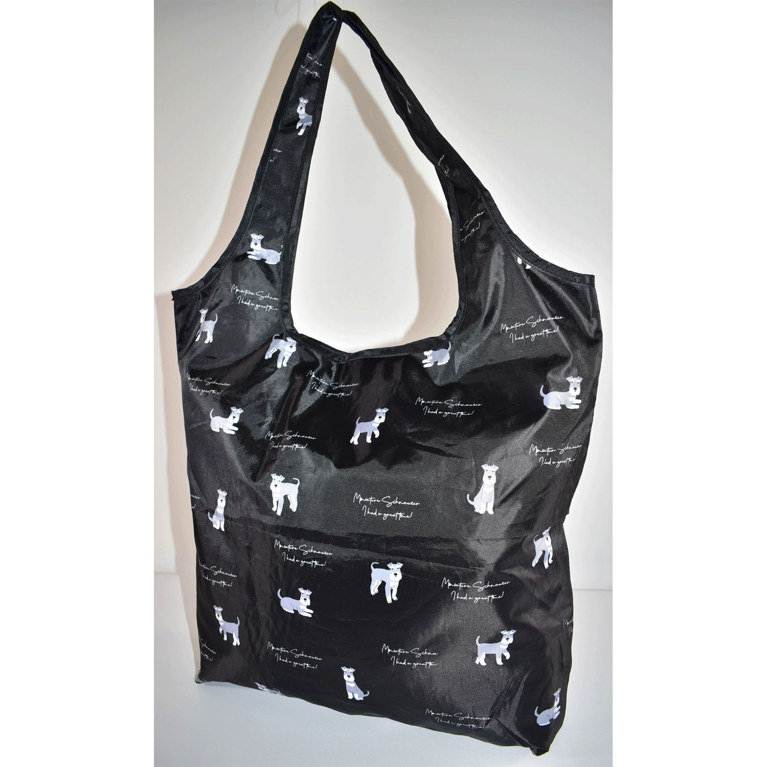 シュナウザー柄保冷コンパクトバッグ - 画像4