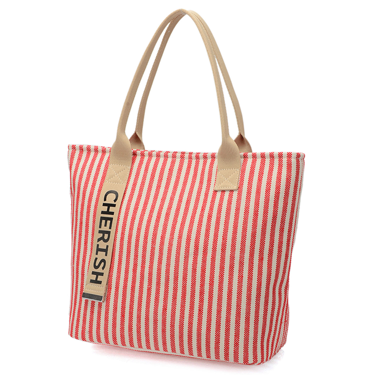 【在庫限りで終了】ストライプ柄トートバッグ - 画像3