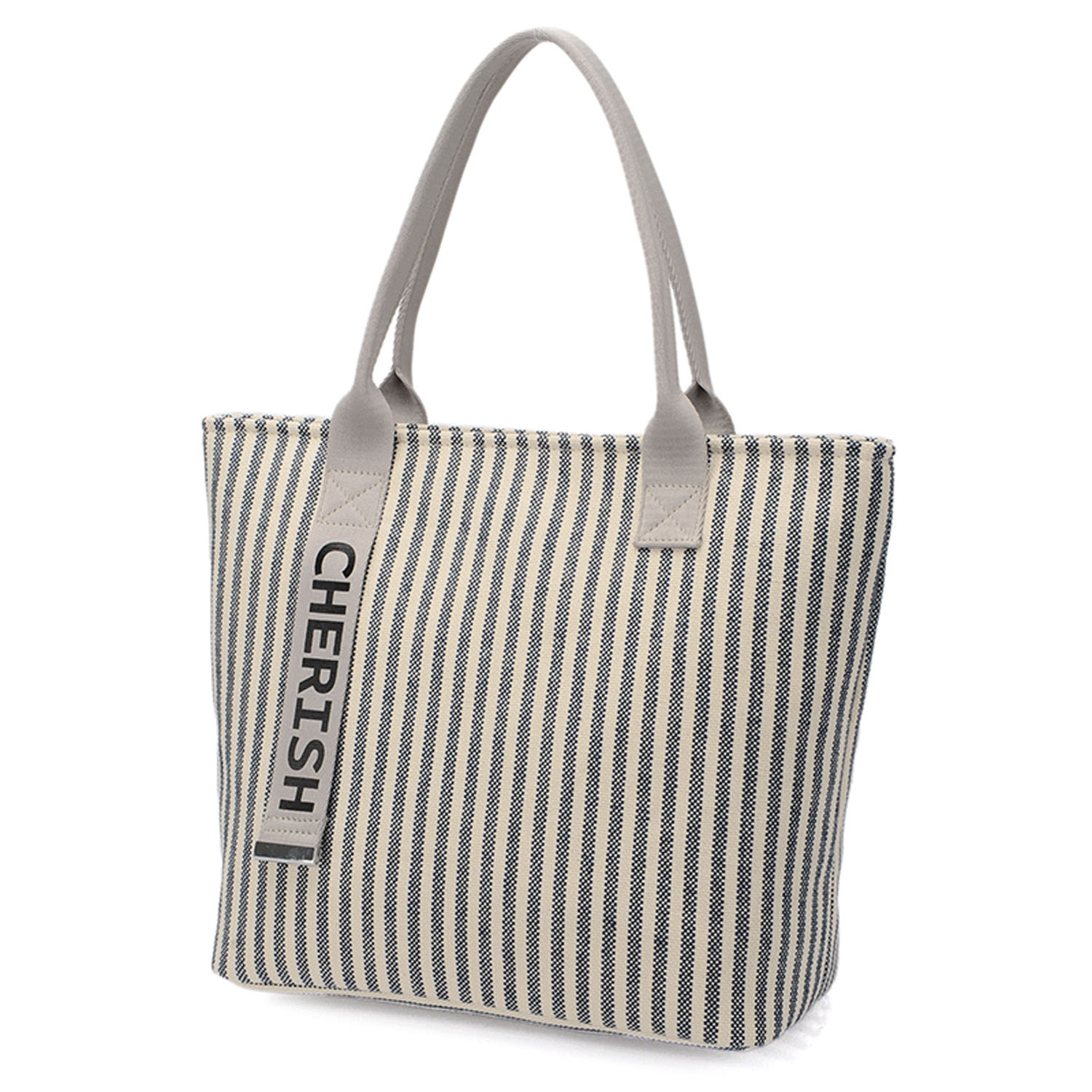 【在庫限りで終了】ストライプ柄トートバッグ - 画像4