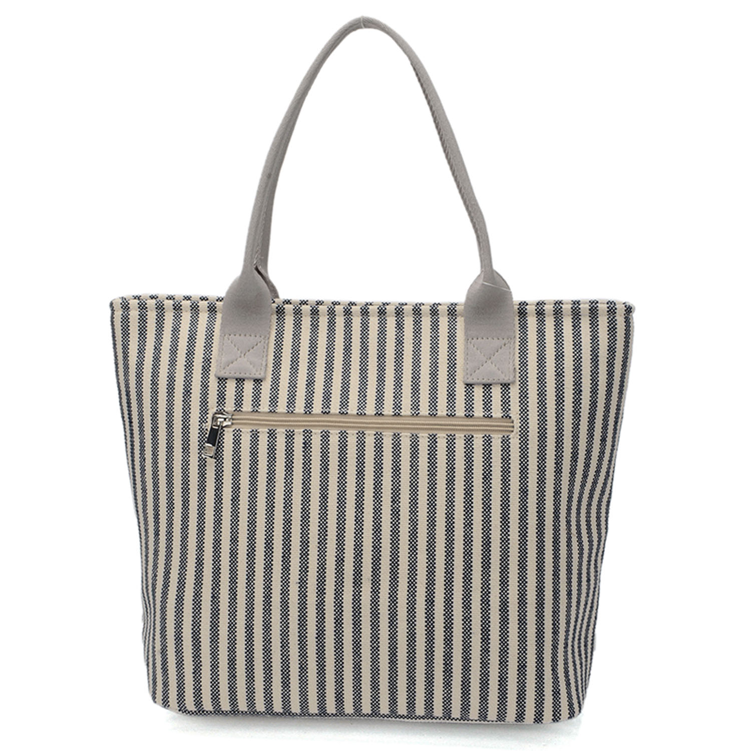 【在庫限りで終了】ストライプ柄トートバッグ - 画像5