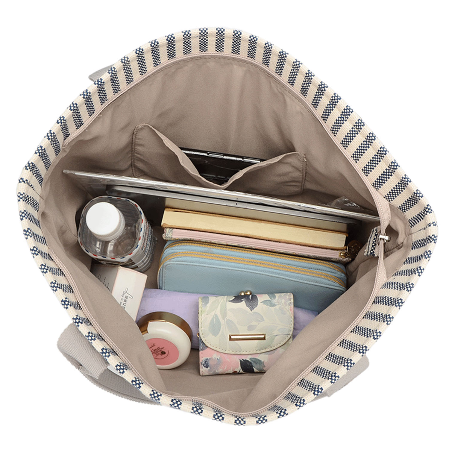 【在庫限りで終了】ストライプ柄トートバッグ - 画像7