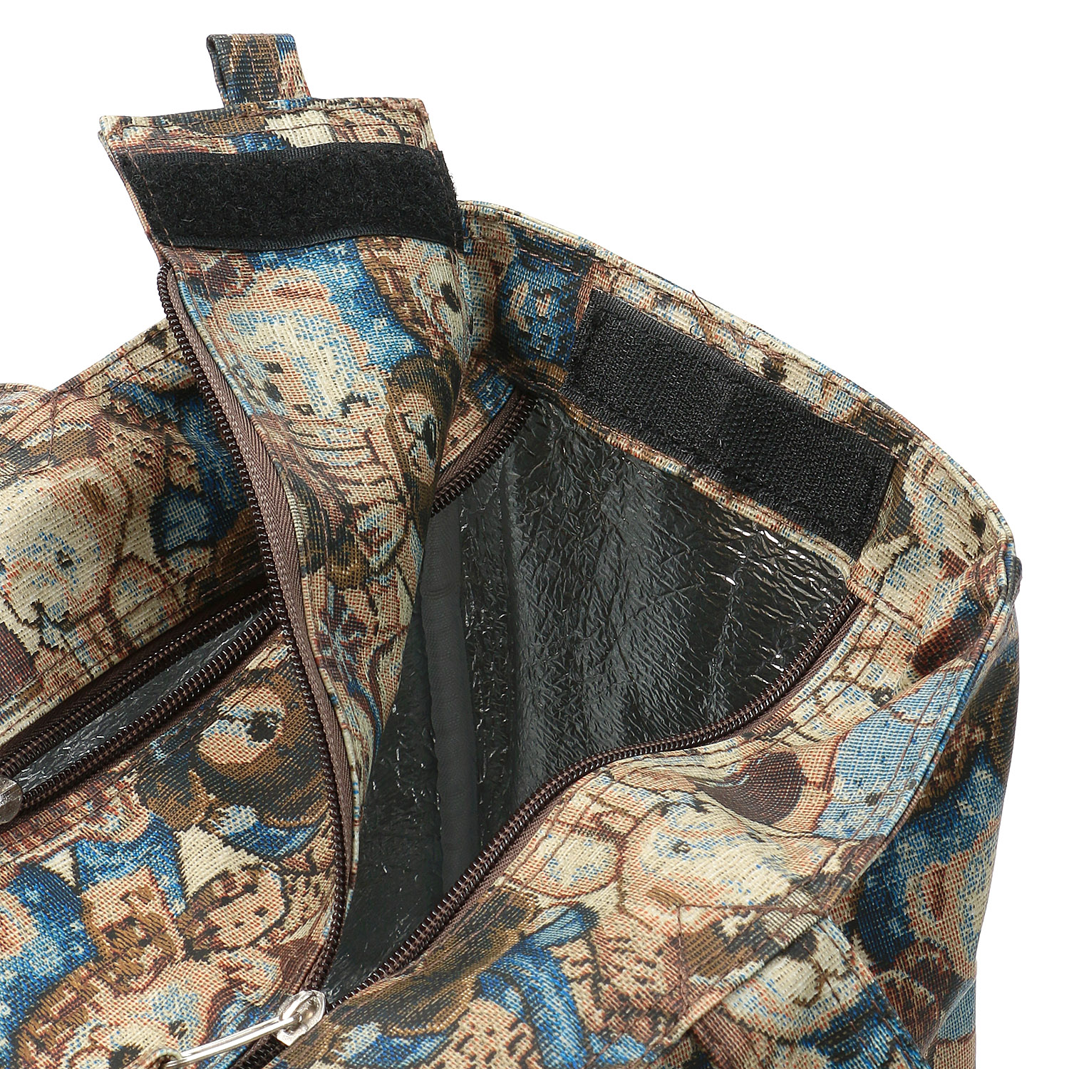 【エトワール別注柄】クマゴブラン柄保冷保温BOX型トートバッグ - 画像9