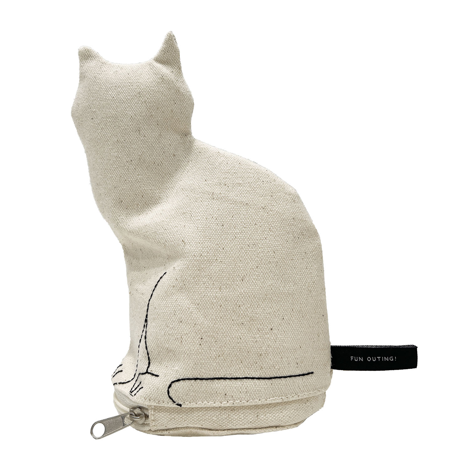 【ブラックは在庫限りで終了】ROOTOTE お座りネコポーチ - 画像3