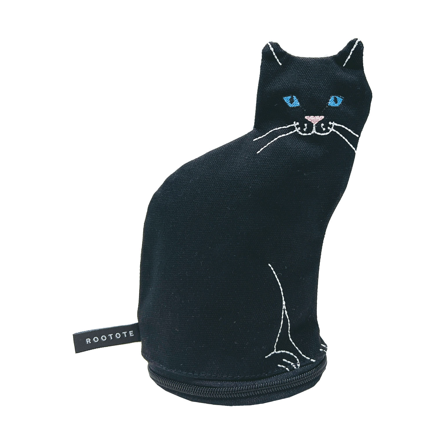 【ブラックは在庫限りで終了】ROOTOTE お座りネコポーチ - 画像4