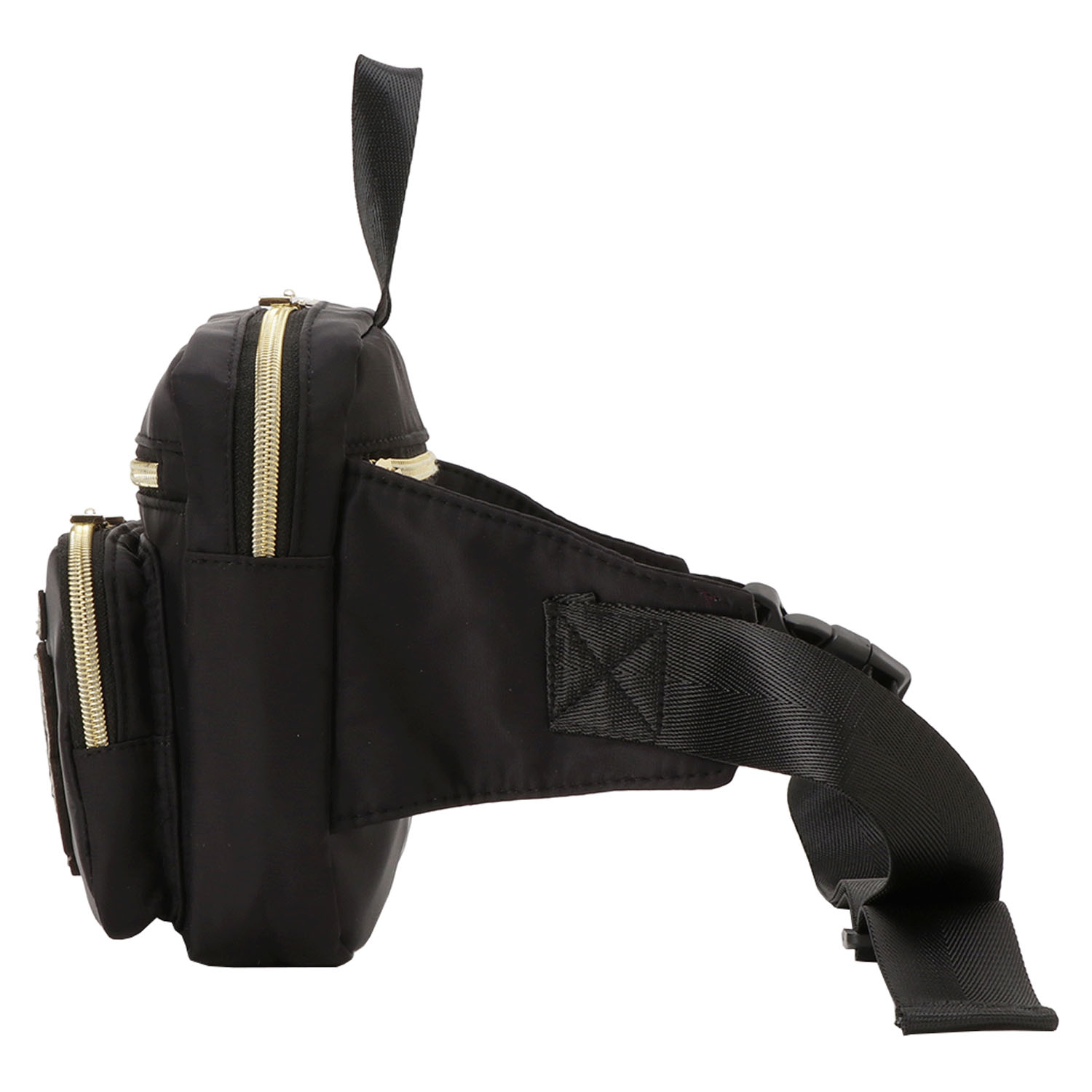 SOFIA VALENTINO バラパッチワークウエストポーチ - 画像4