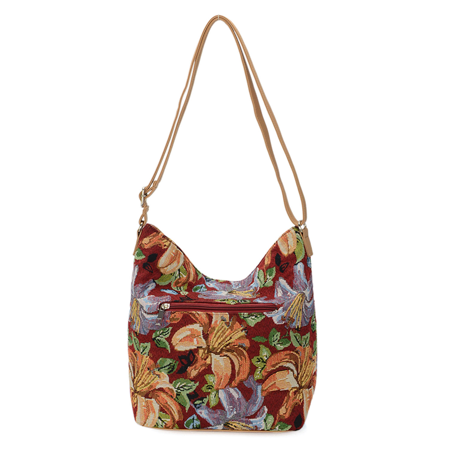 花柄ゴブランショルダーバッグ - 画像6