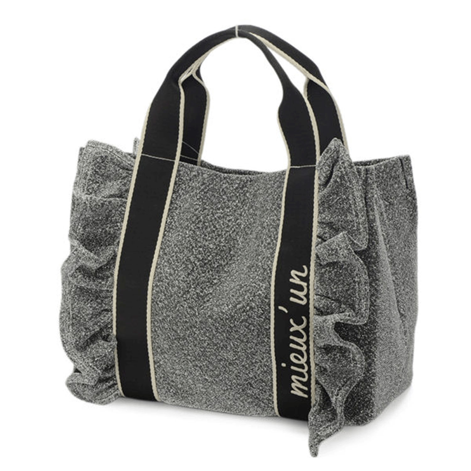 フリル付きスクエア型バッグ - 画像2