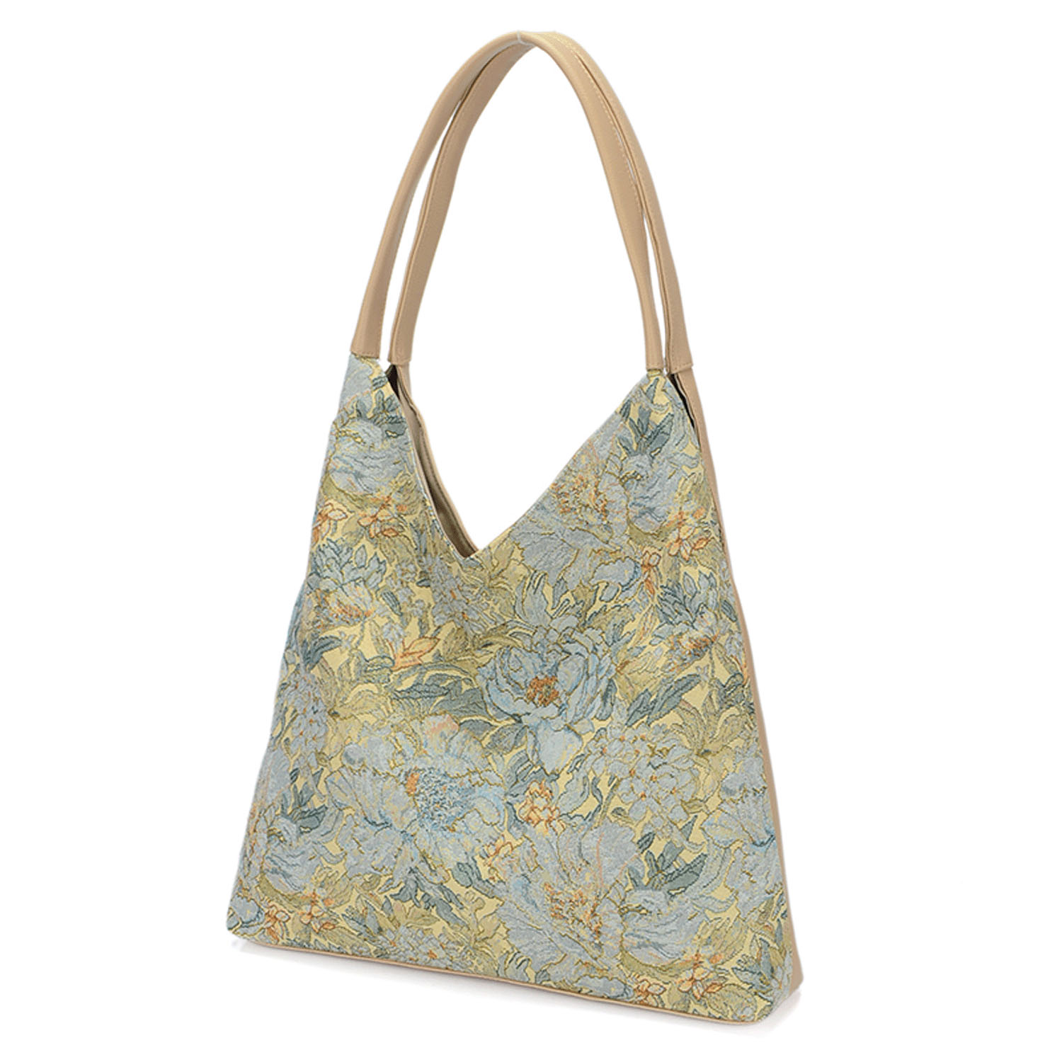 花柄ゴブラントートバッグ - 画像5