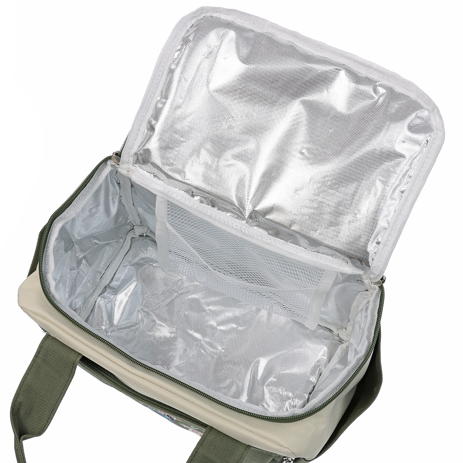 【エトワールオリジナル】ネコ刺繍保冷保温BOX型ランチバッグ - 画像7