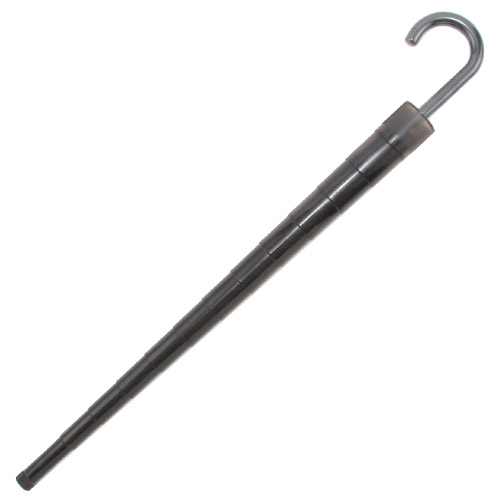 透明傘カバー付き スルット65cm ジャンプ長傘 - 画像2