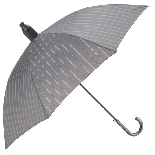 透明傘カバー付き スルット65cm ジャンプ長傘 - 画像3