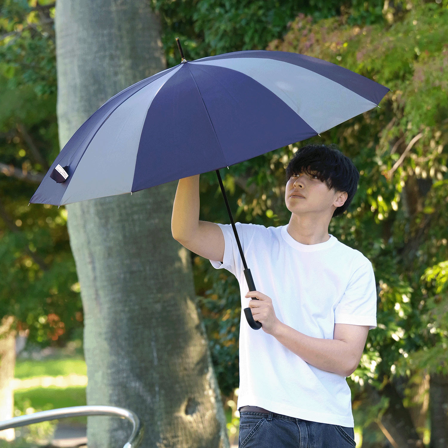 【Peach drop】 スイッチカラー63cm長傘