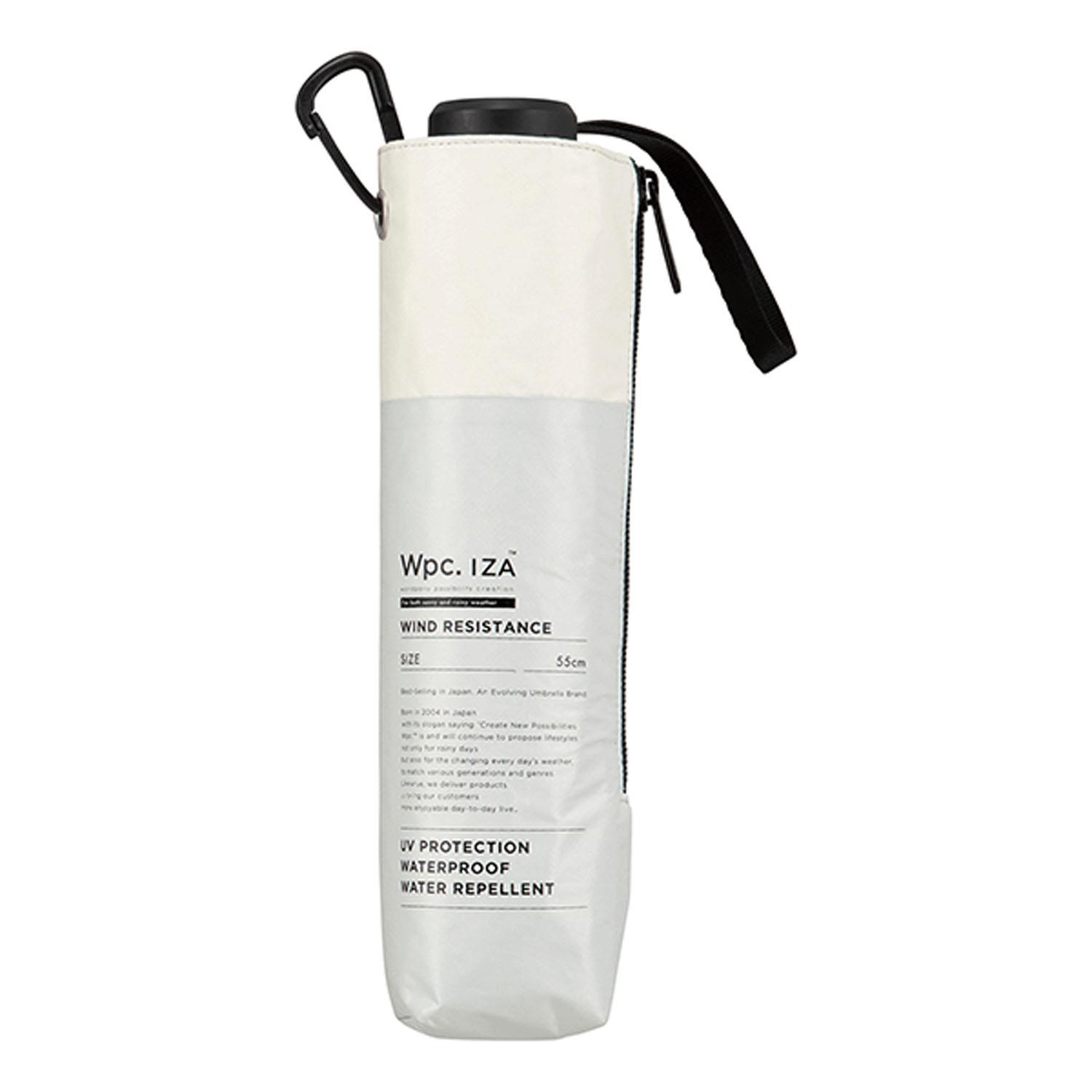 【期間限定4／22～5／9 値引き5％OFF】 Wpc IZA 耐風仕様ウインドレジスタンス晴雨兼用傘 - 画像2