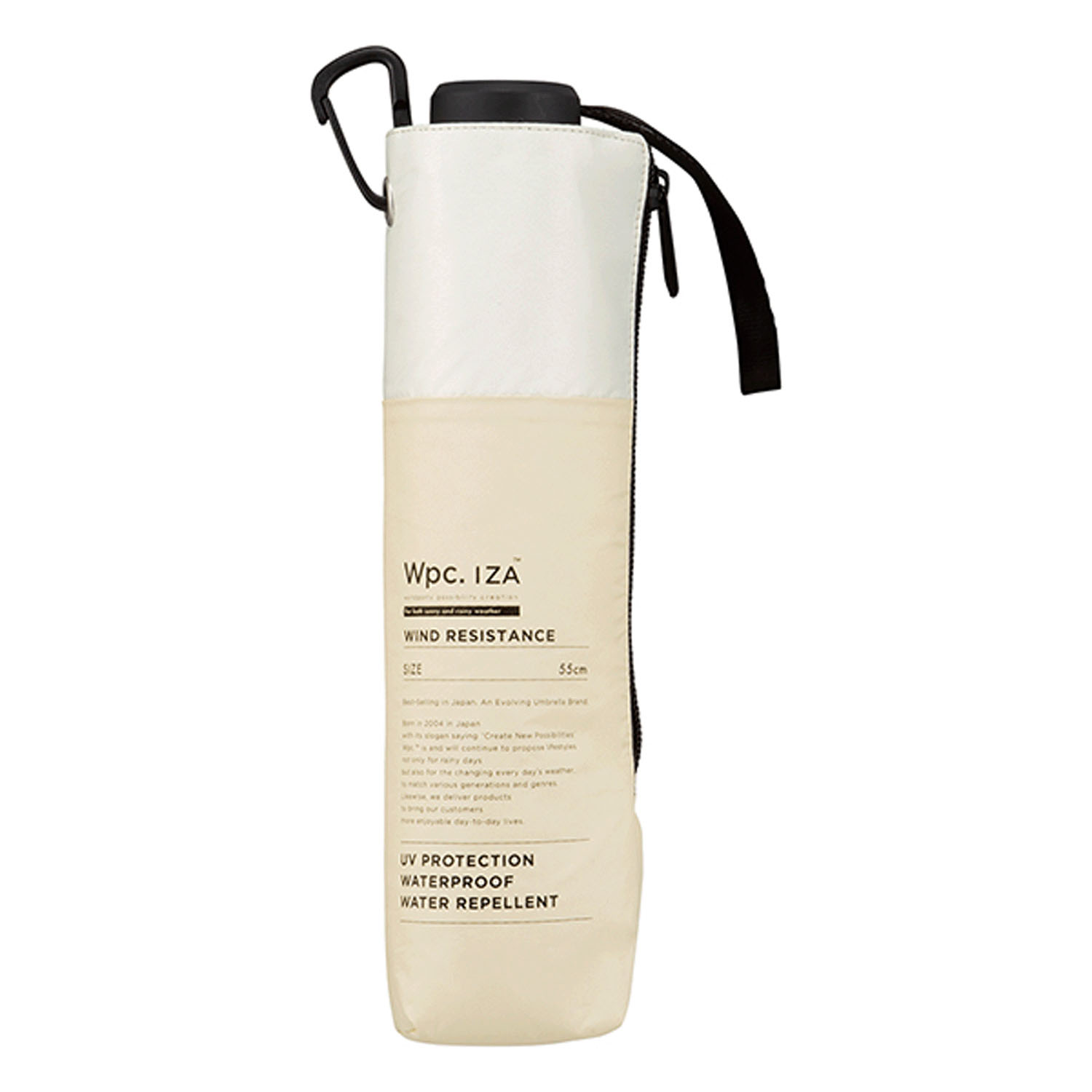 【期間限定4／22～5／9 値引き5％OFF】 Wpc IZA 耐風仕様ウインドレジスタンス晴雨兼用傘 - 画像6