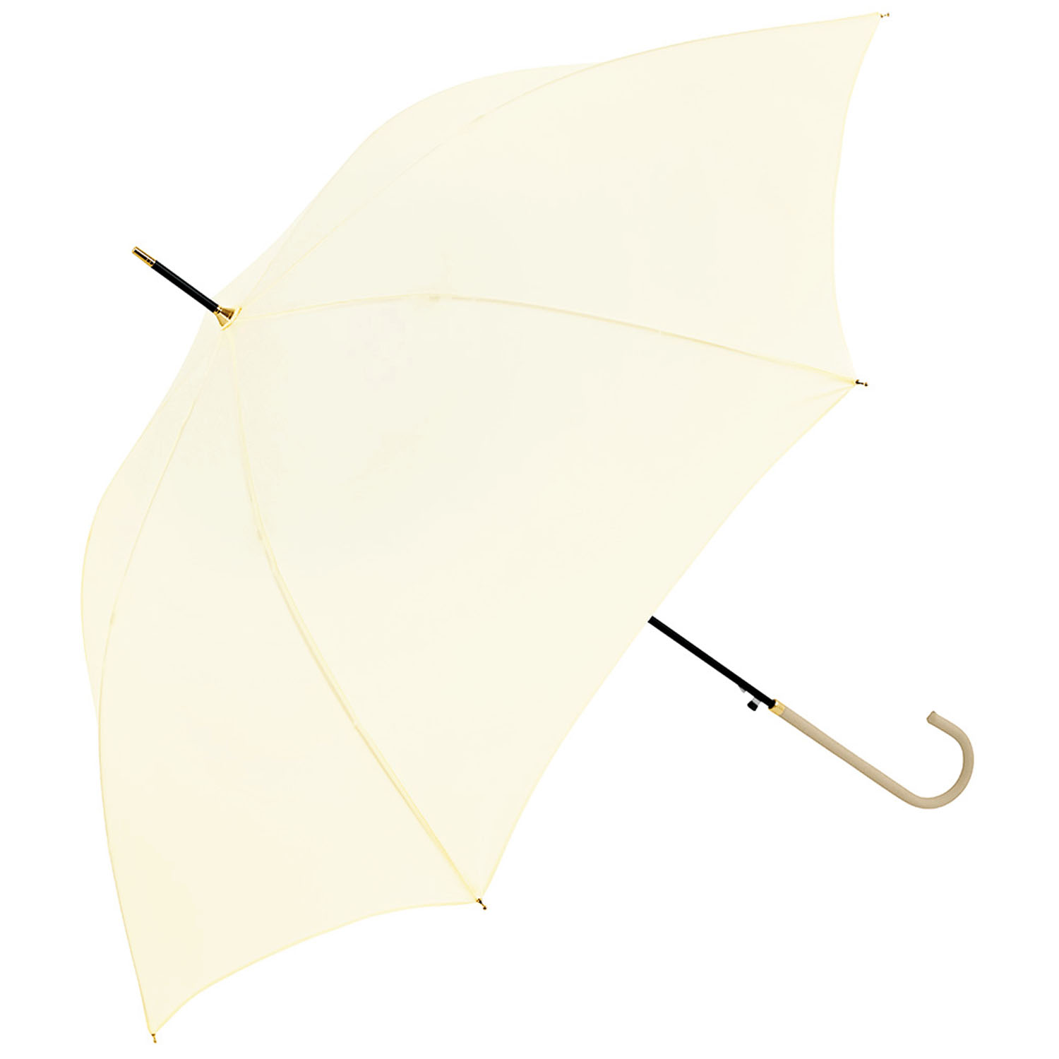 【because】 プレーンカラージャンプ長傘 - 画像2